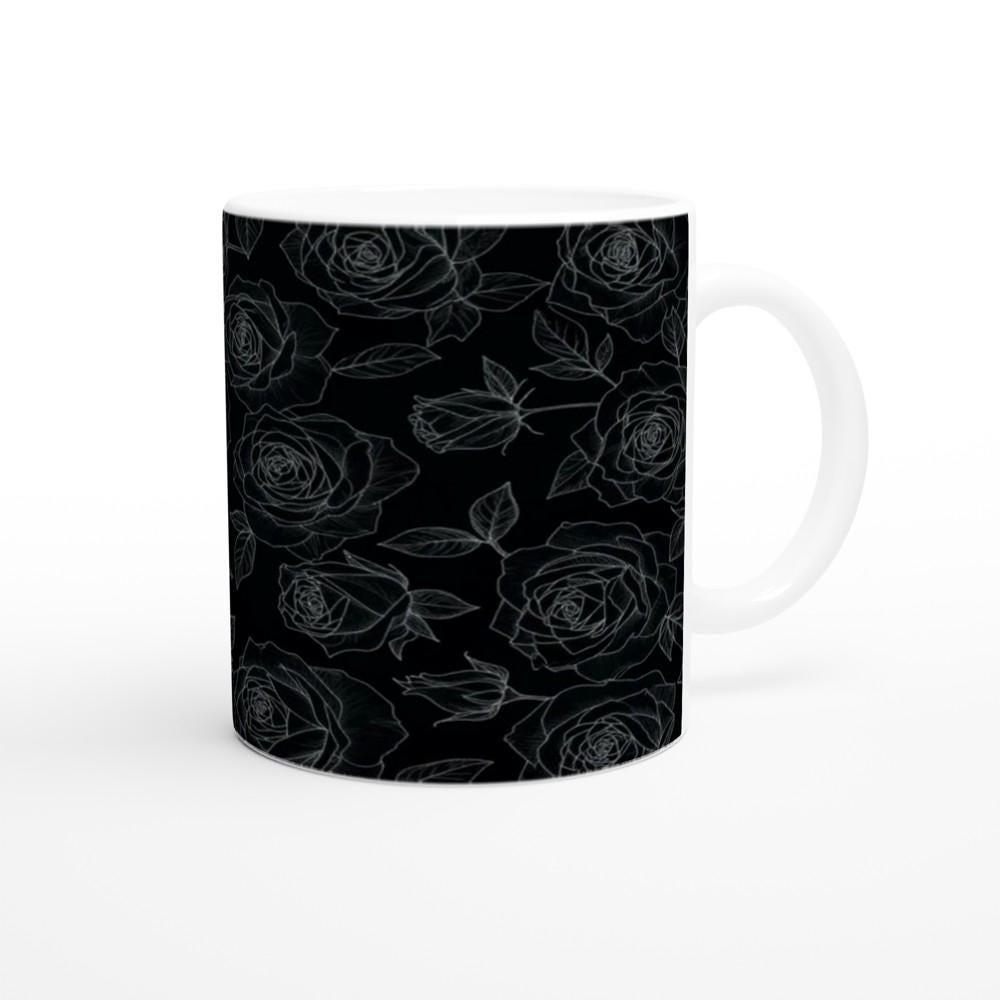 Floral Cups -  Large and Small Ceramic Mugs