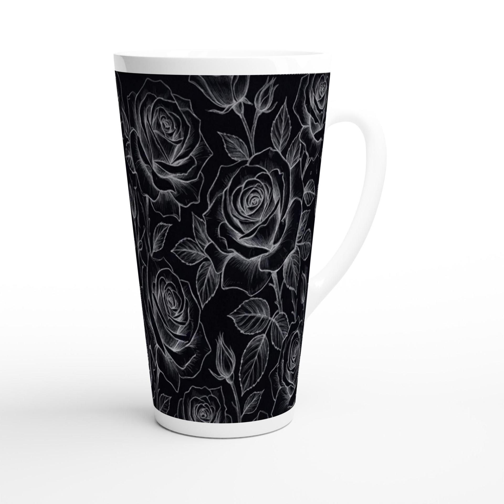Latte 17oz Ceramic Mug - Coffee or Tea Cup, Extra Tall