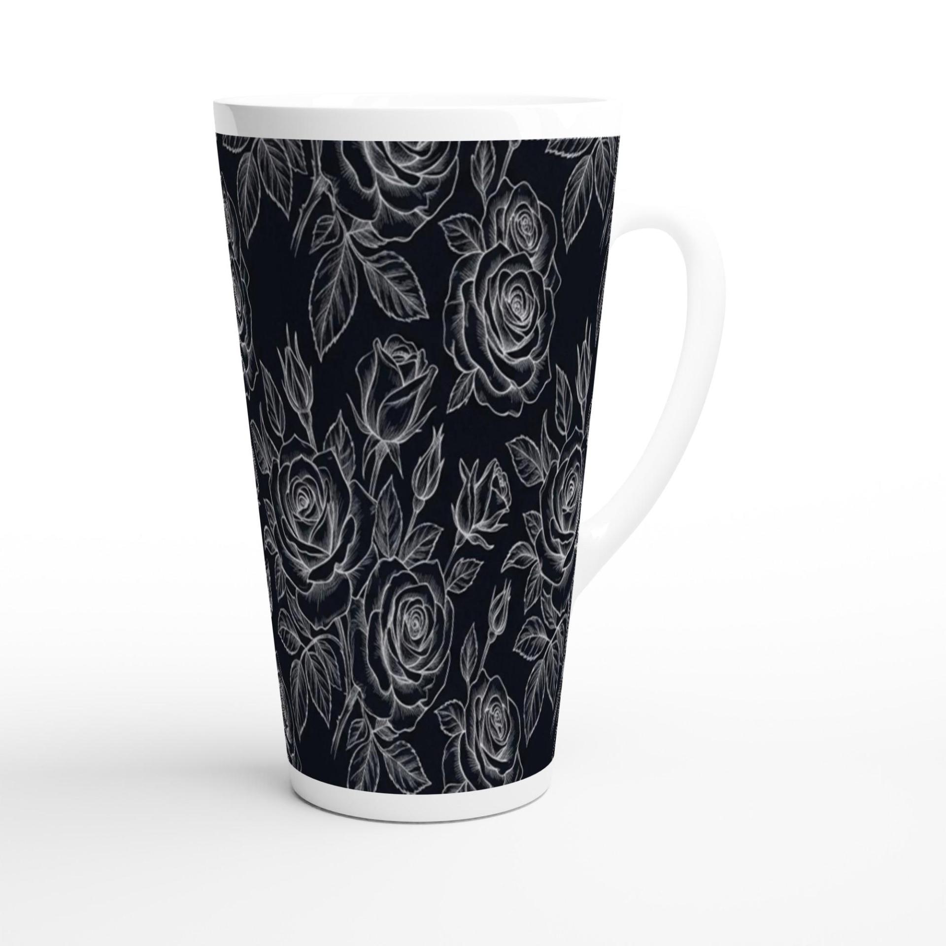 Latte 17oz Ceramic Mug - Coffee or Tea Cup, Extra Tall