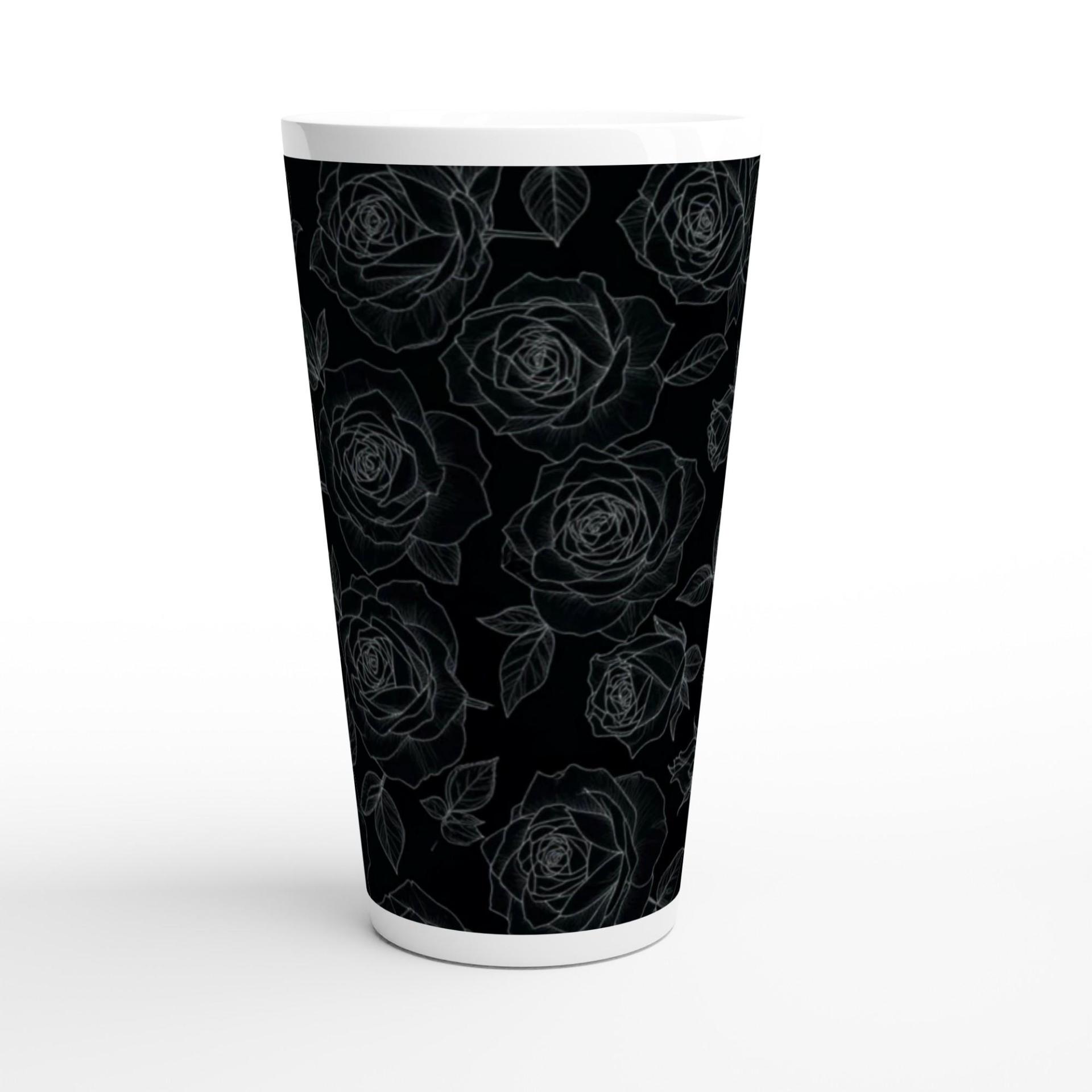 Latte 17oz Ceramic Mug - Coffee or Tea Cup, Extra Tall