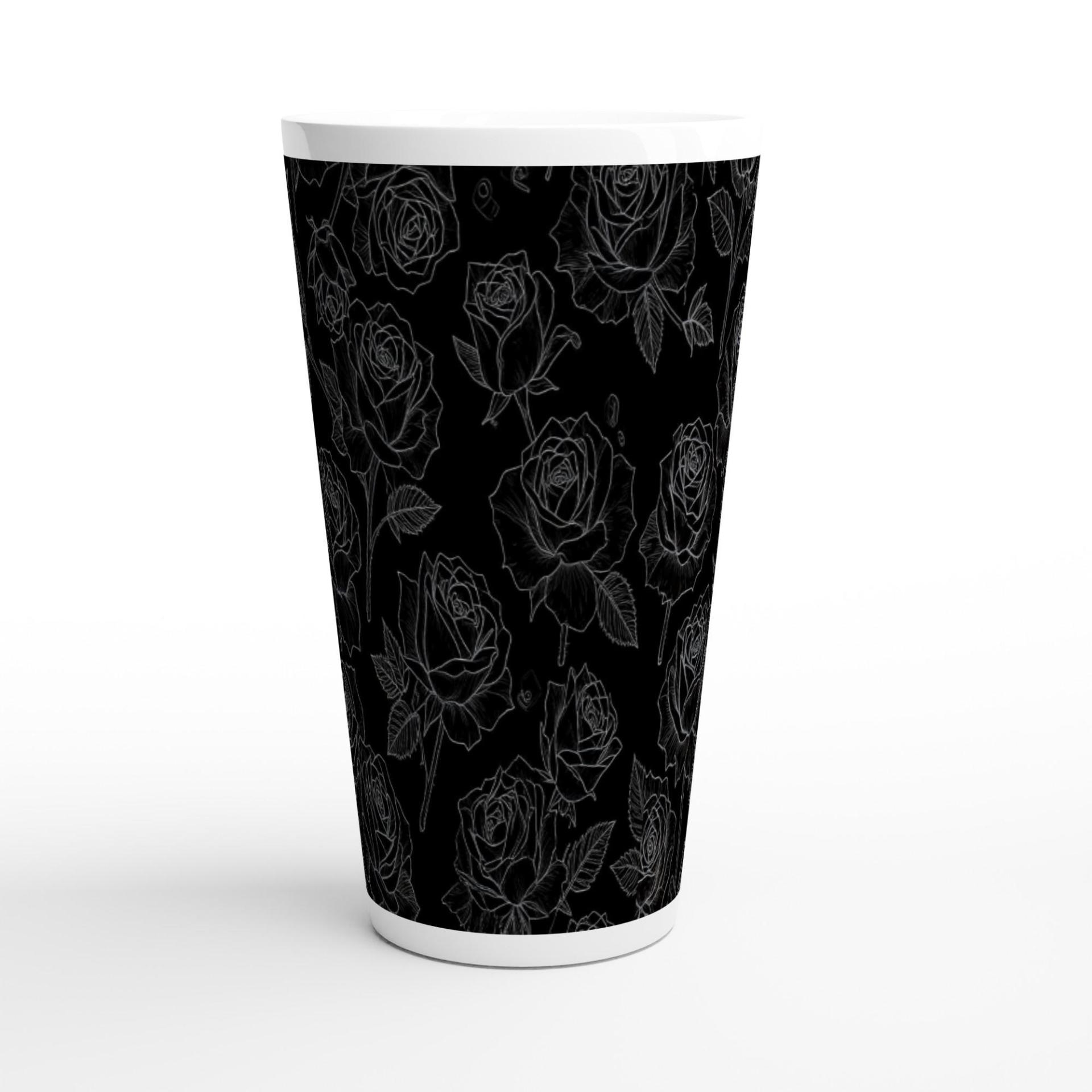Latte 17oz Ceramic Mug - Coffee or Tea Cup, Extra Tall