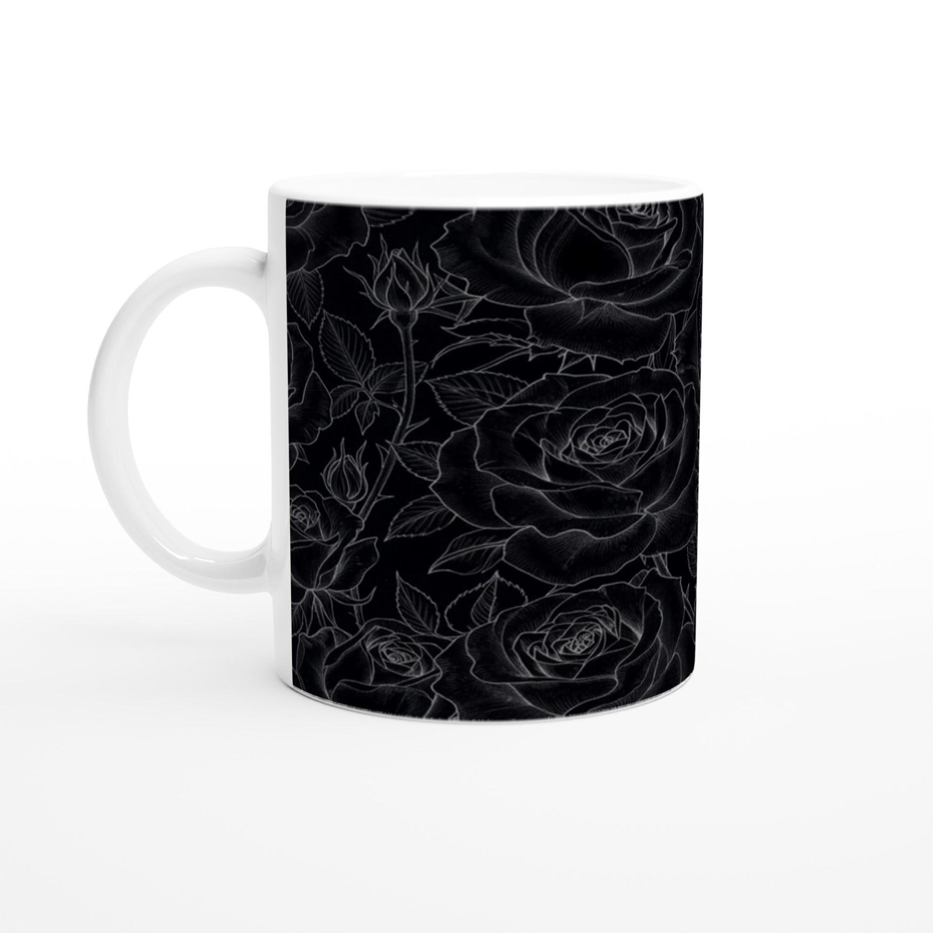 Roses - Floral Cups -  Large and Small Ceramic Mugs