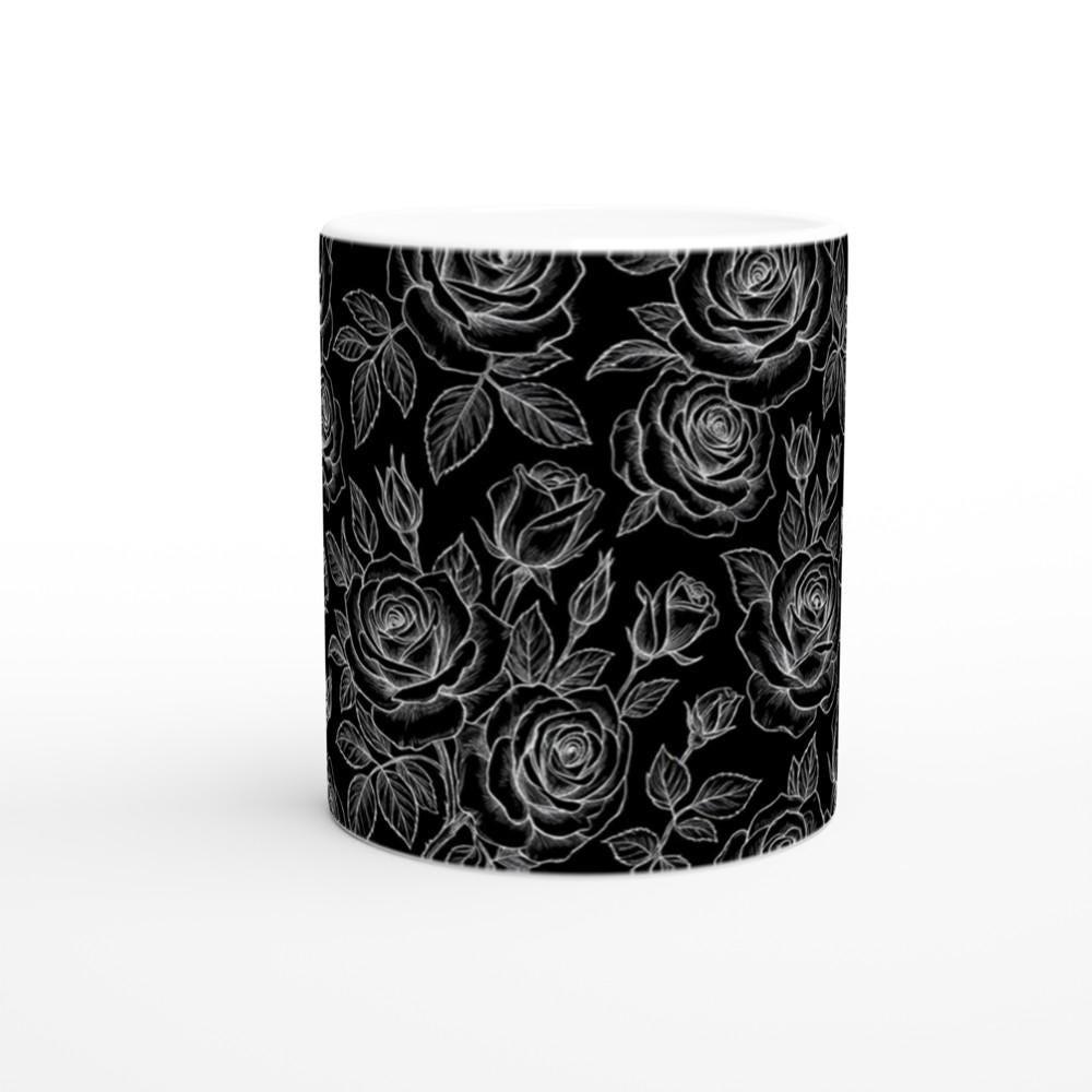 Roses - Floral Cups -  Large and Small Ceramic Mugs