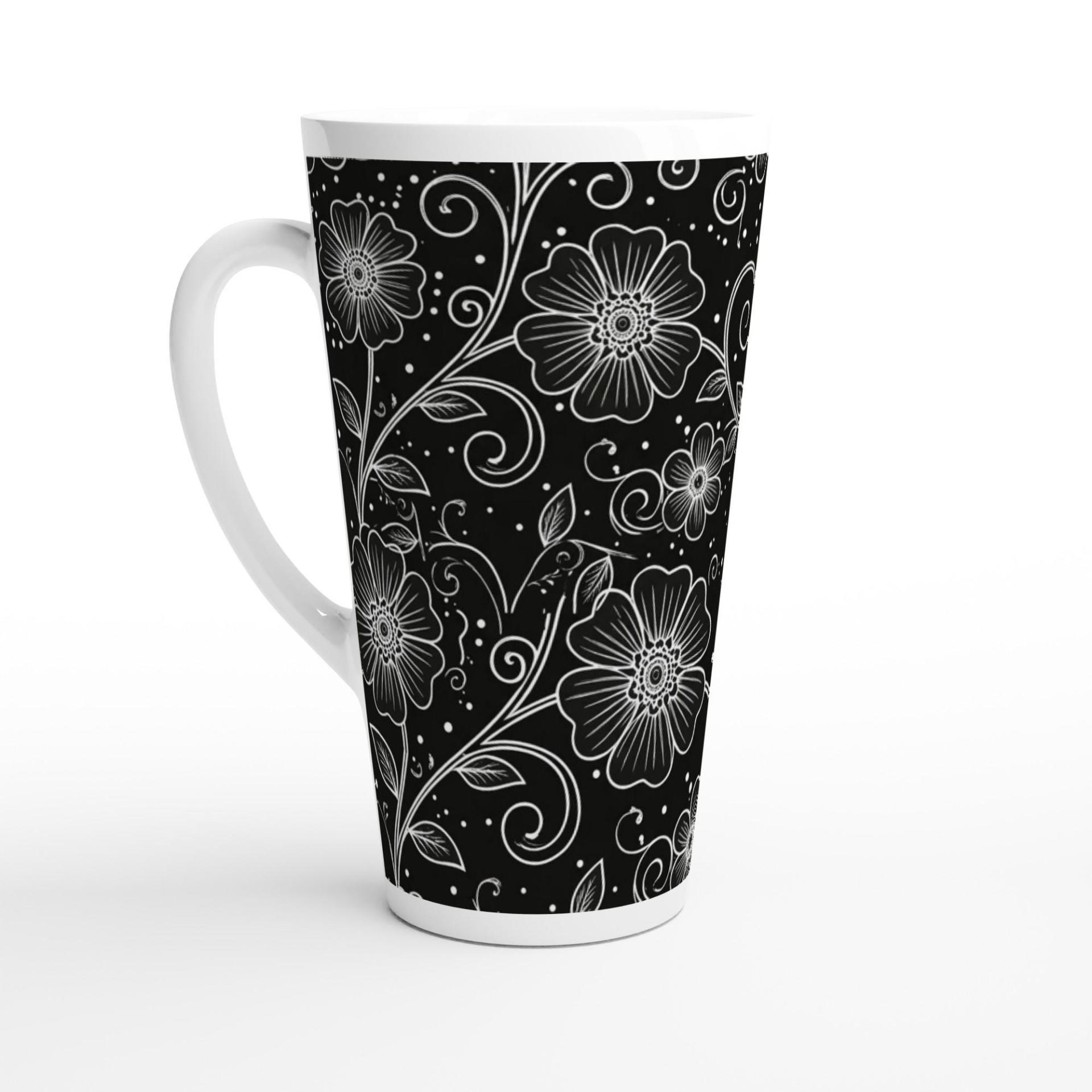Latte 17oz Ceramic Mug - Coffee or Tea Cup, Extra Tall