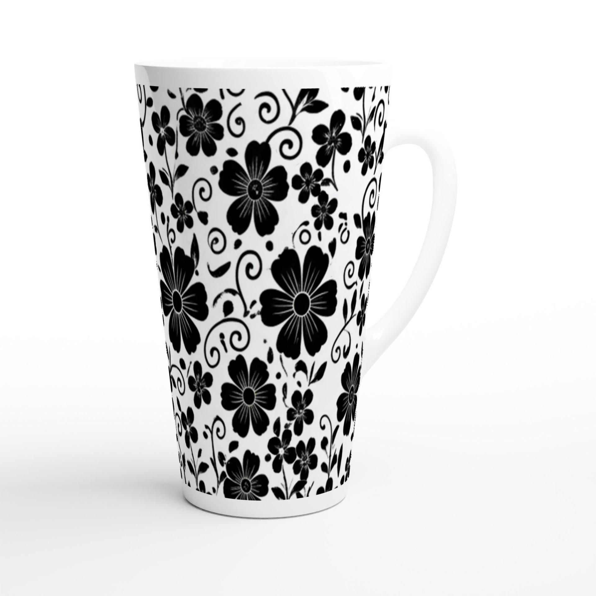 Latte 17oz Ceramic Mug - Coffee or Tea Cup, Extra Tall