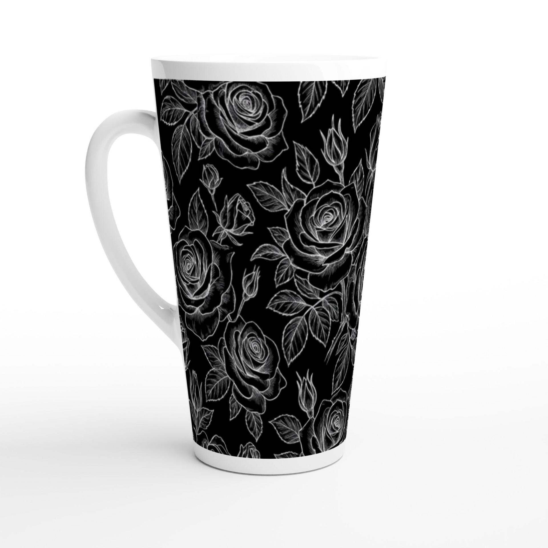 Latte 17oz Ceramic Mug - Coffee or Tea Cup, Extra Tall