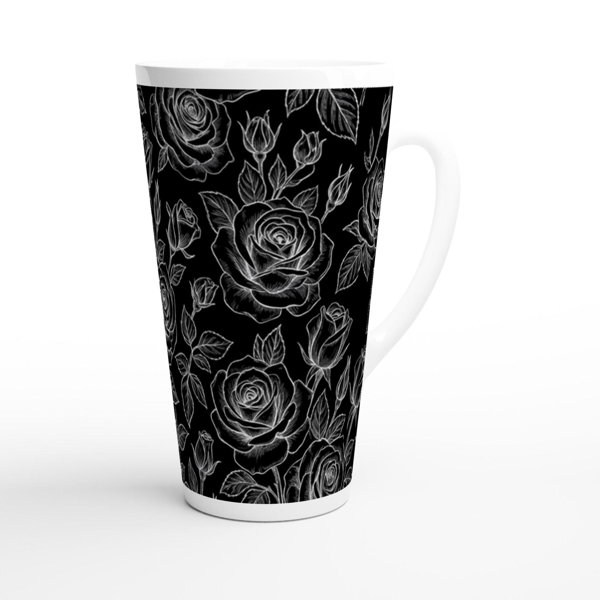 Latte 17oz Ceramic Mug - Coffee or Tea Cup, Extra Tall