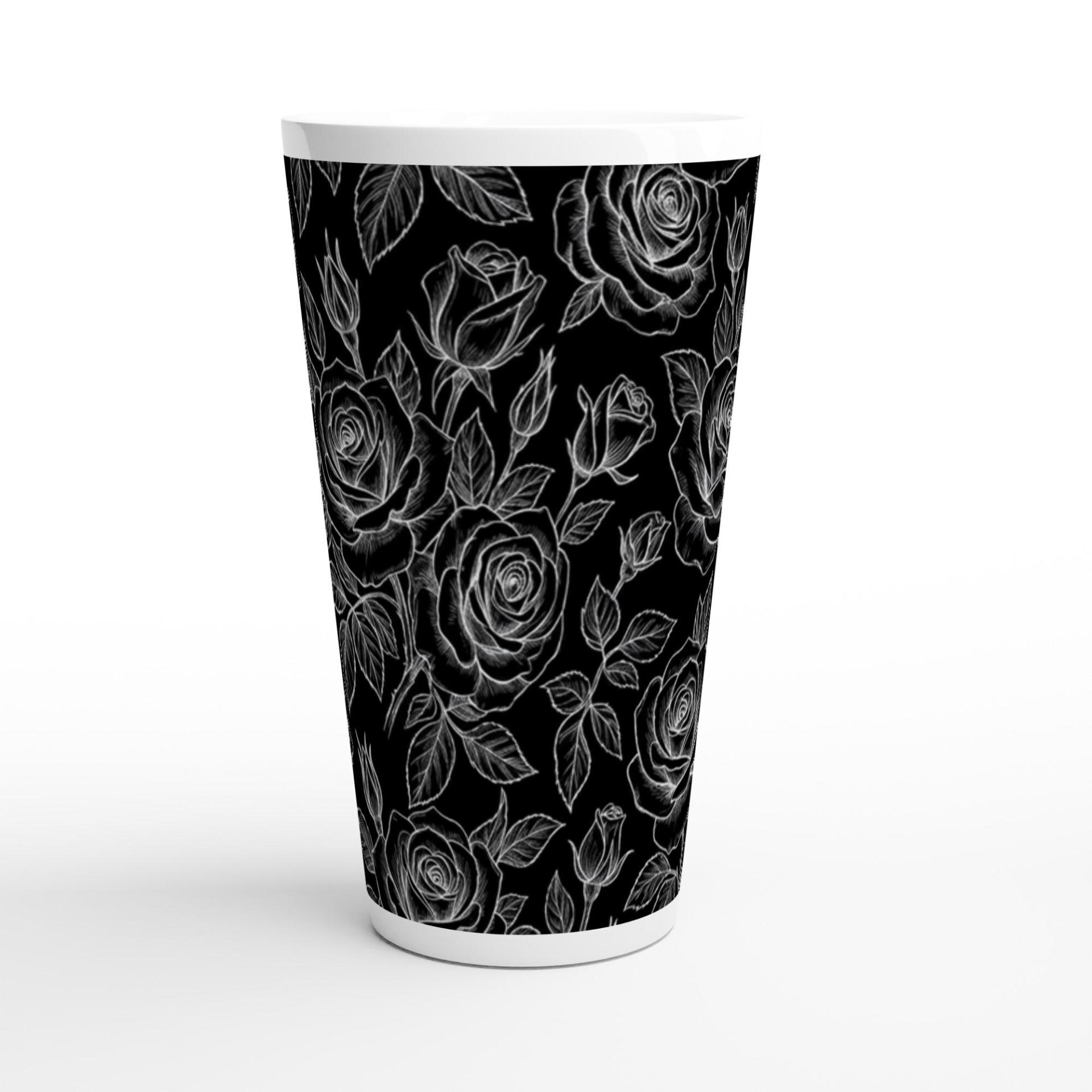 Latte 17oz Ceramic Mug - Coffee or Tea Cup, Extra Tall