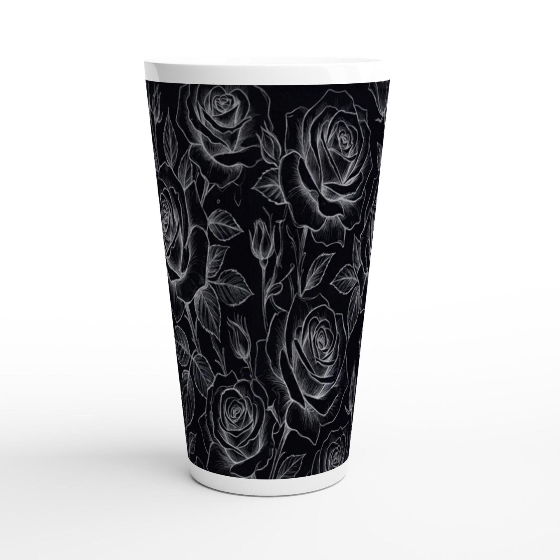 Latte 17oz Ceramic Mug - Coffee or Tea Cup, Extra Tall
