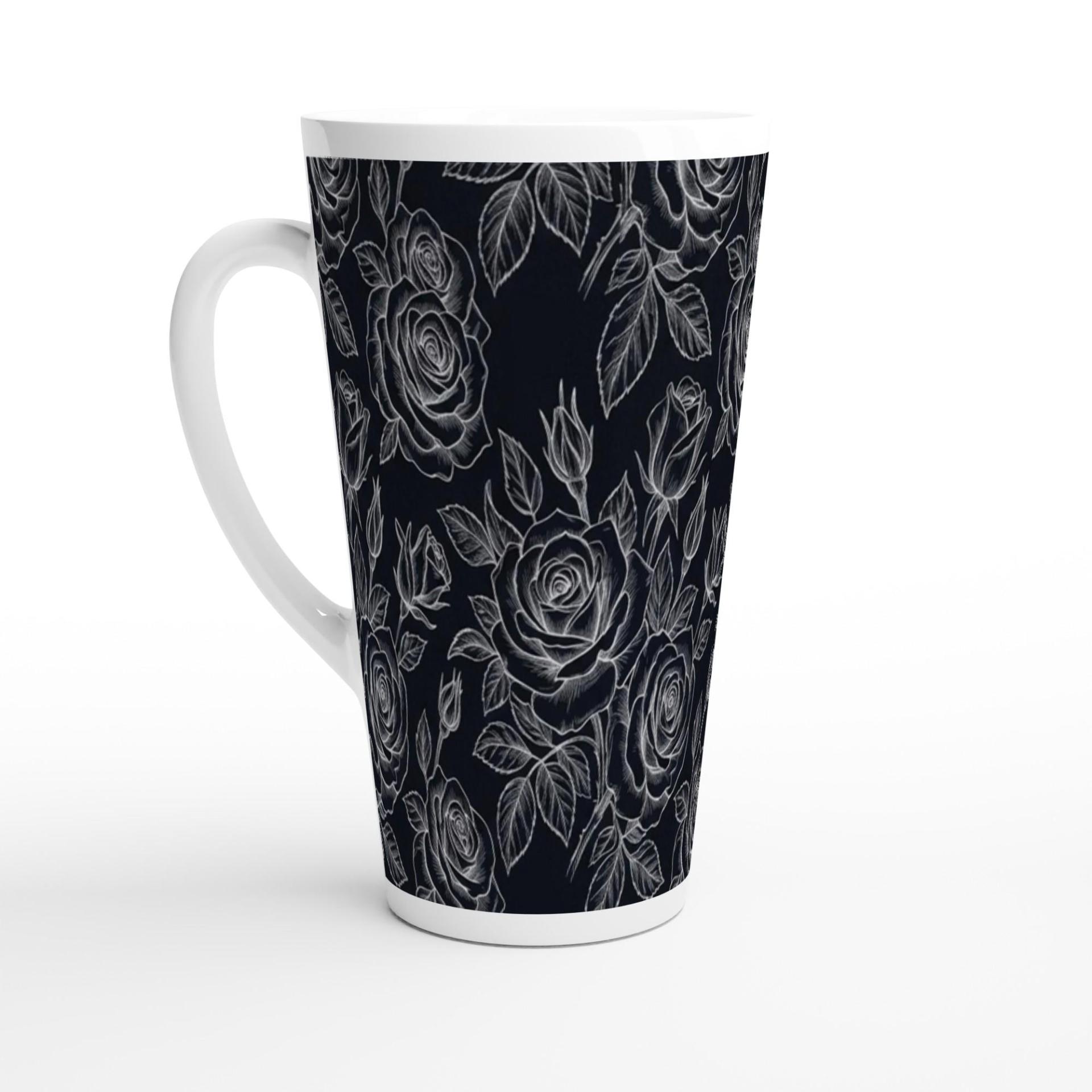 Latte 17oz Ceramic Mug - Coffee or Tea Cup, Extra Tall