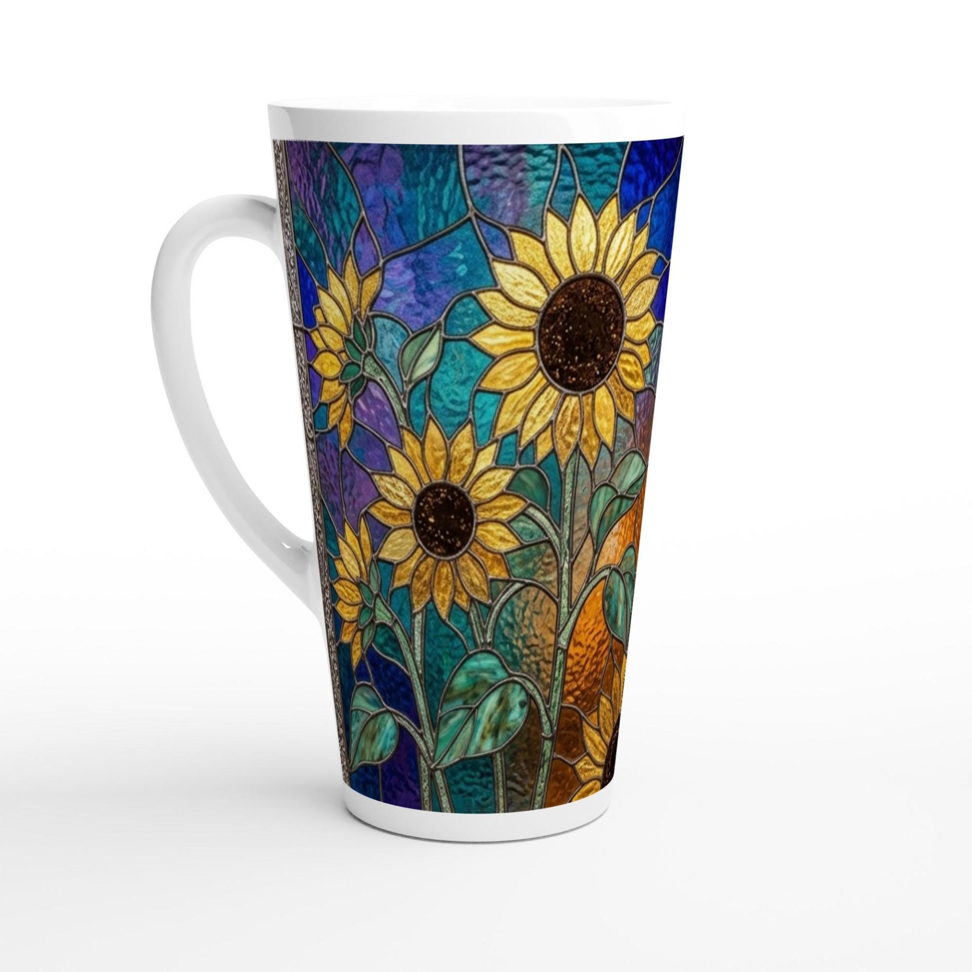 Latte 17oz Ceramic Mug - Coffee or Tea Cup, Extra Tall