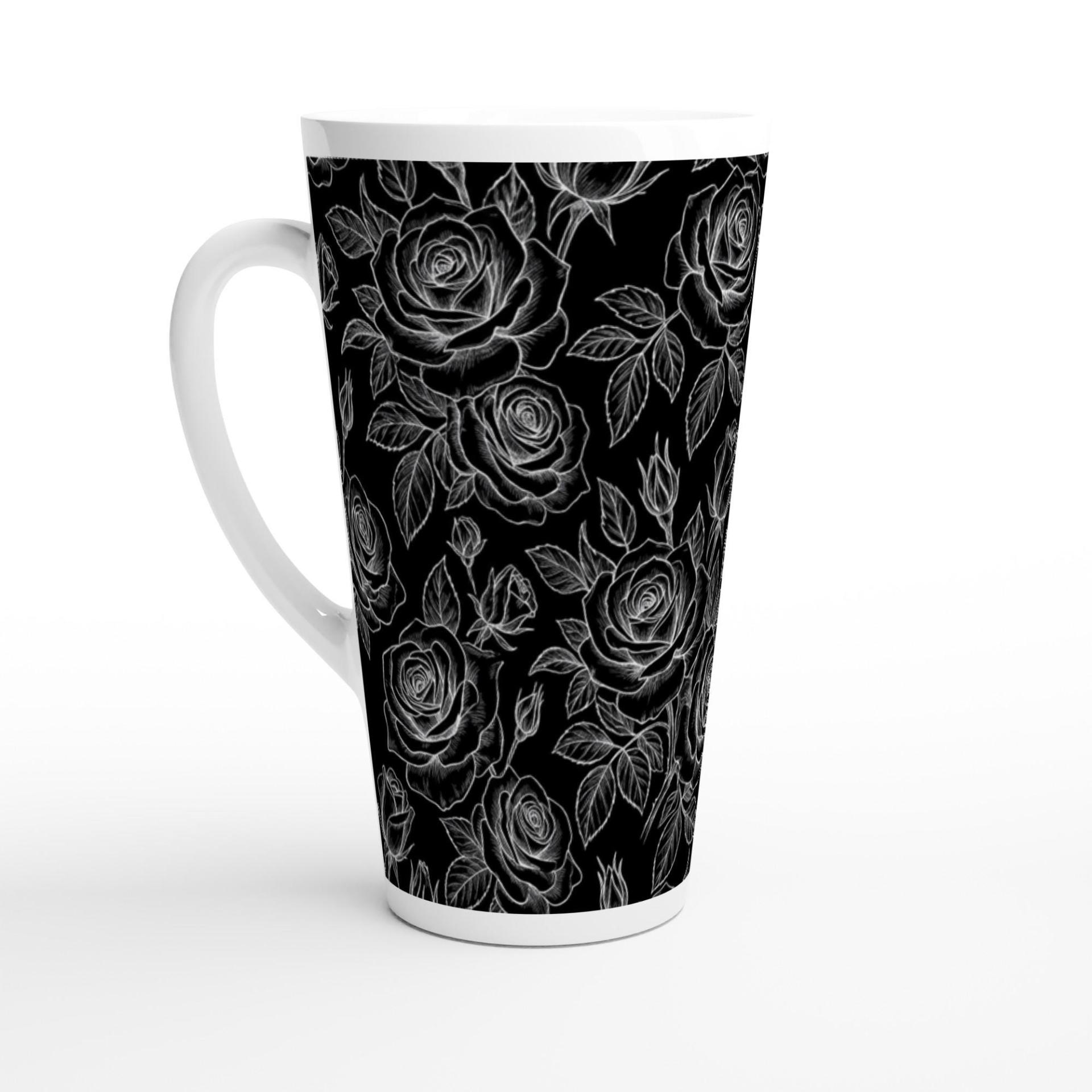 Latte 17oz Ceramic Mug - Coffee or Tea Cup, Extra Tall