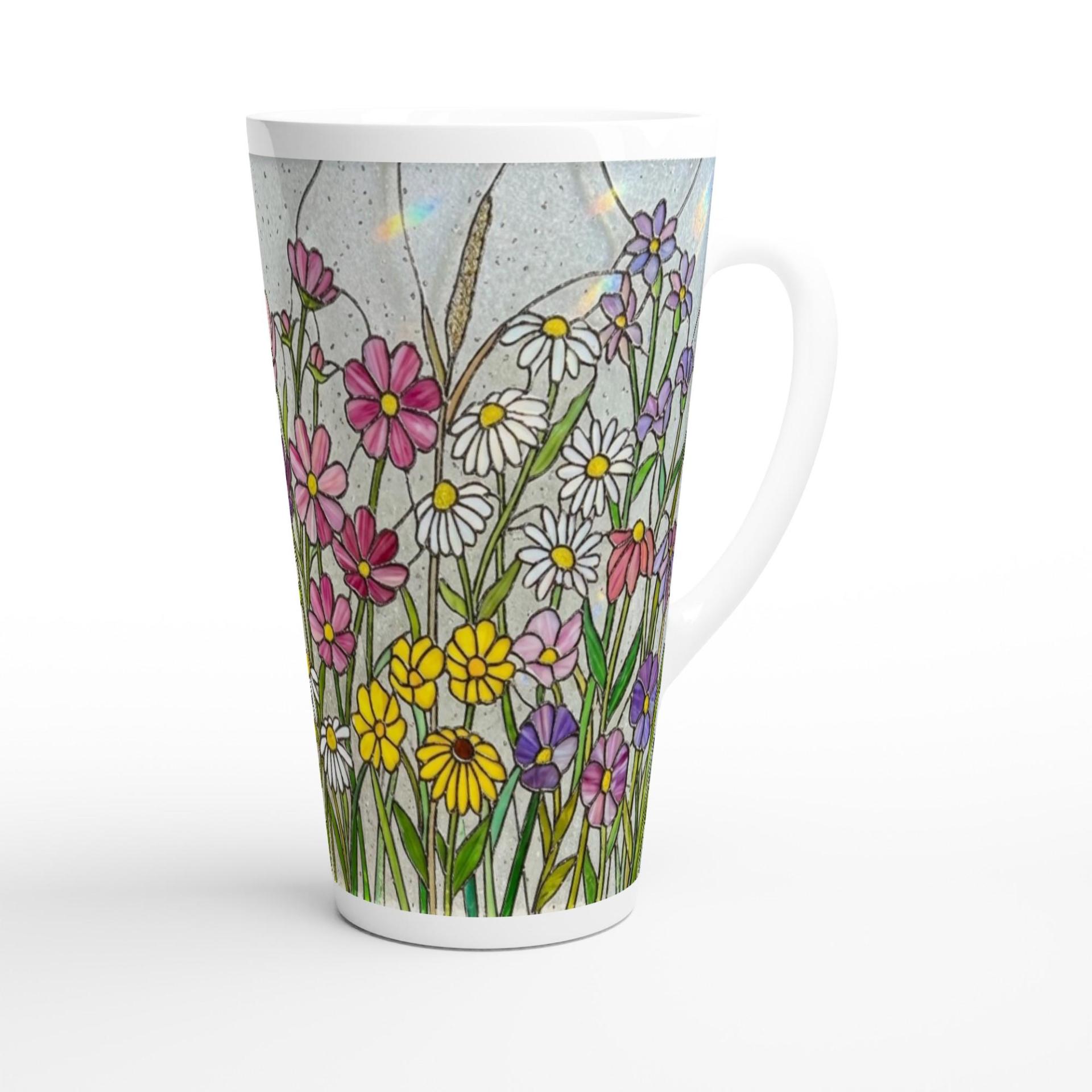 Latte 17oz Ceramic Mug - Coffee or Tea Cup, Extra Tall