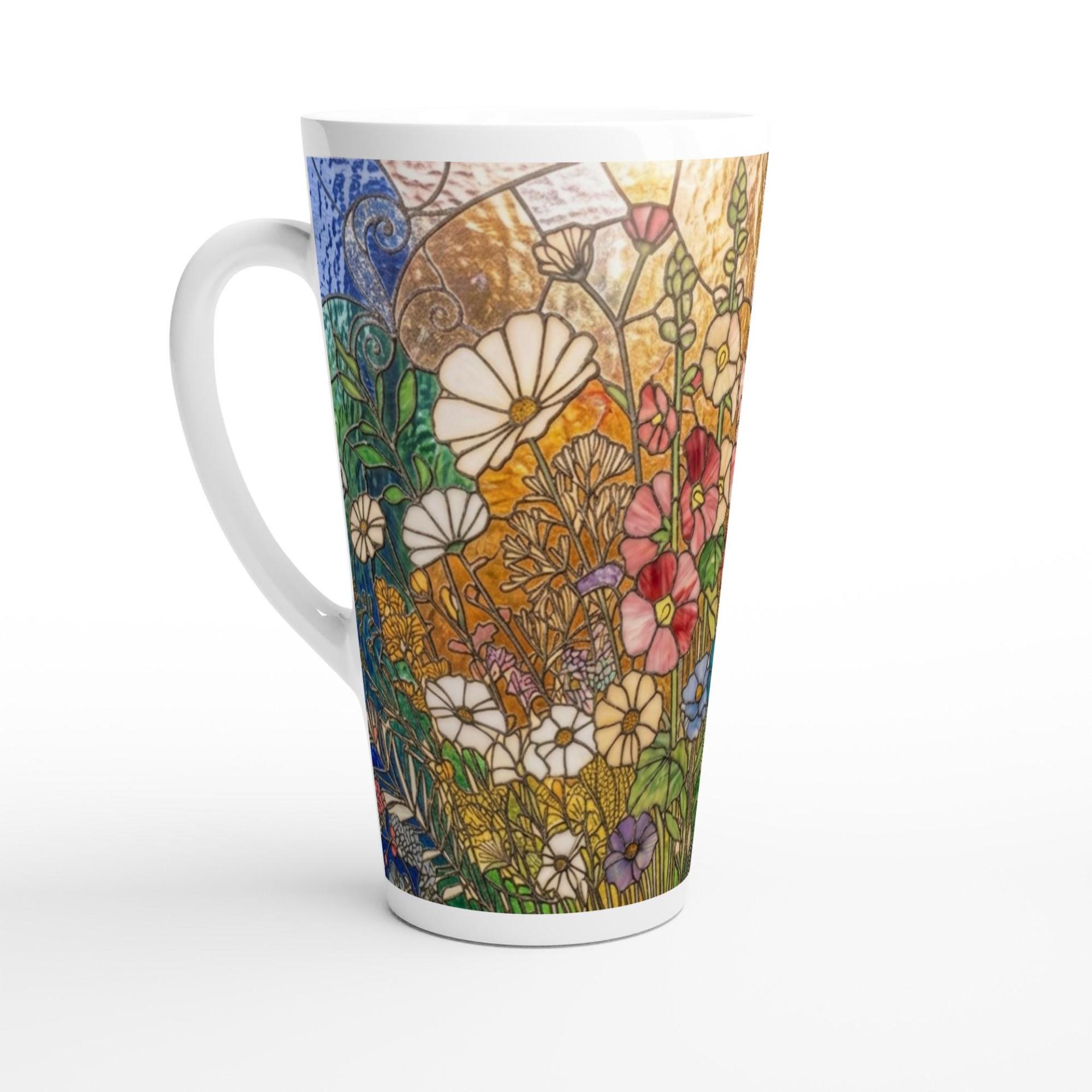 Latte 17oz Ceramic Mug - Coffee or Tea Cup, Extra Tall