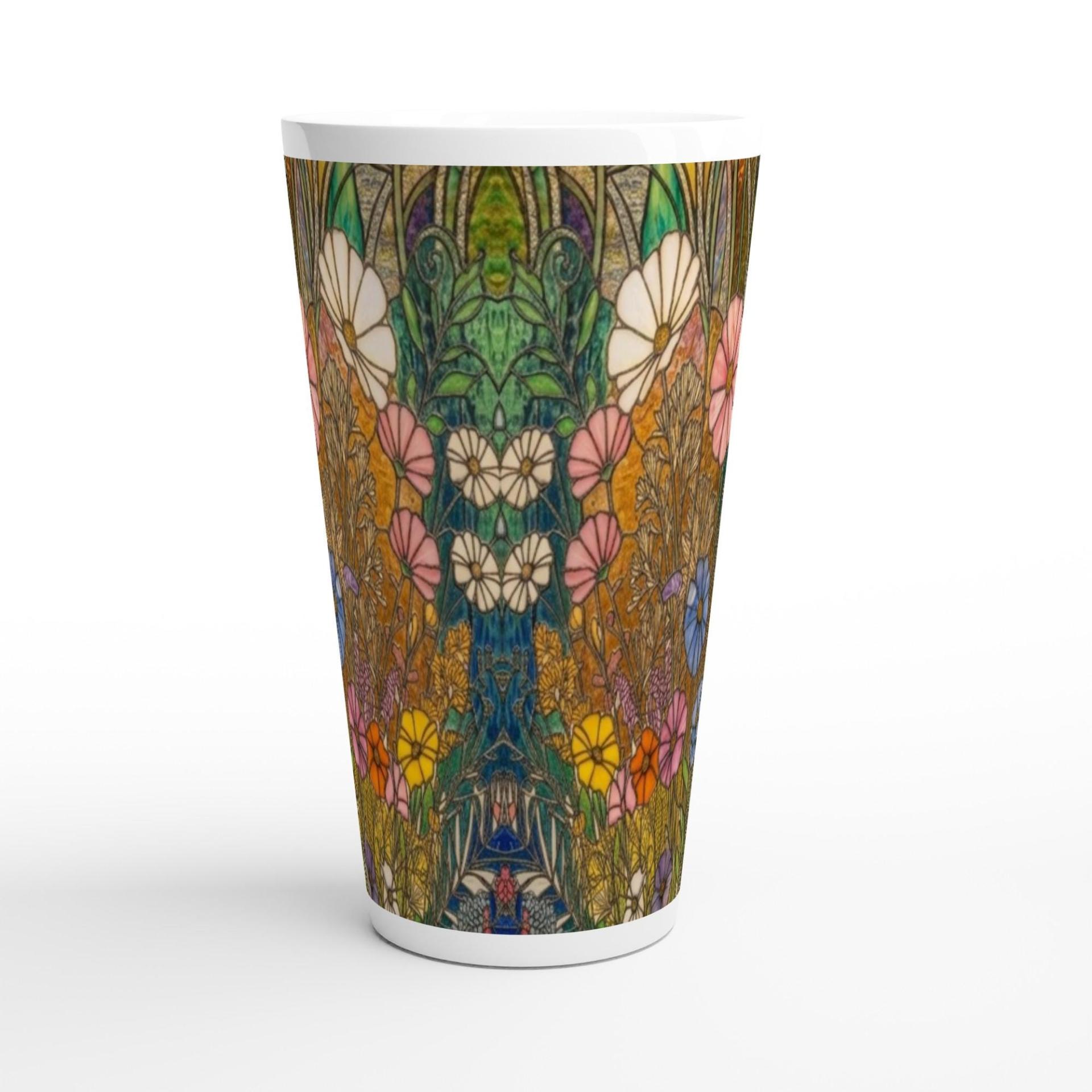 Latte 17oz Ceramic Mug - Coffee or Tea Cup, Extra Tall