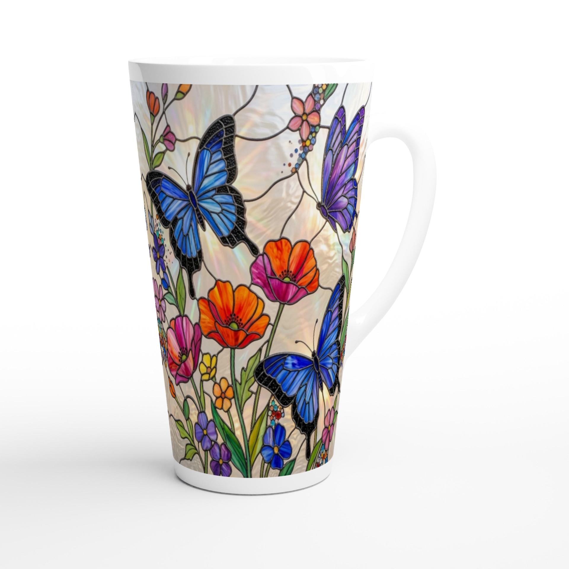 Latte 17oz Ceramic Mug - Coffee or Tea Cup, Extra Tall
