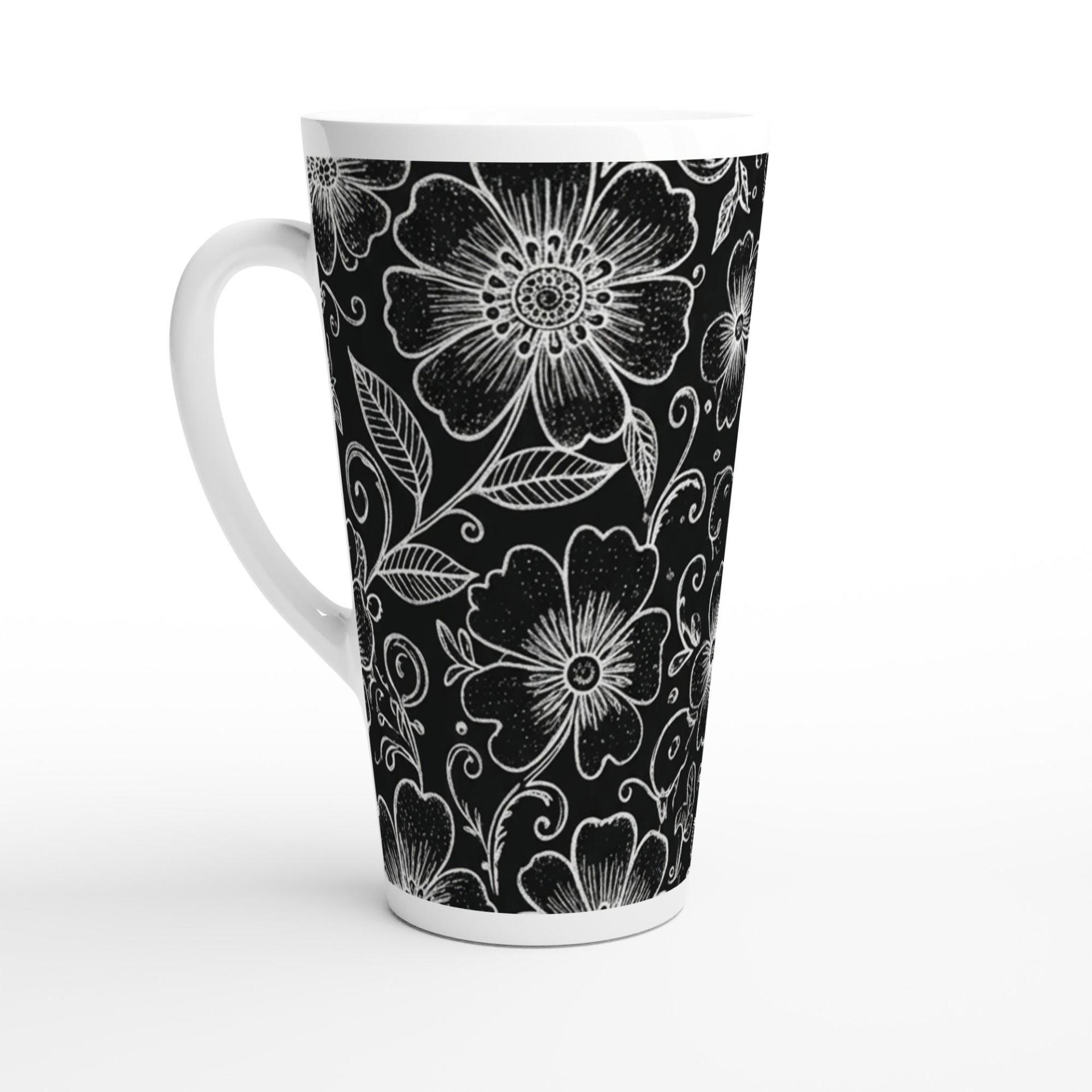 Latte 17oz Ceramic Mug - Coffee or Tea Cup, Extra Tall