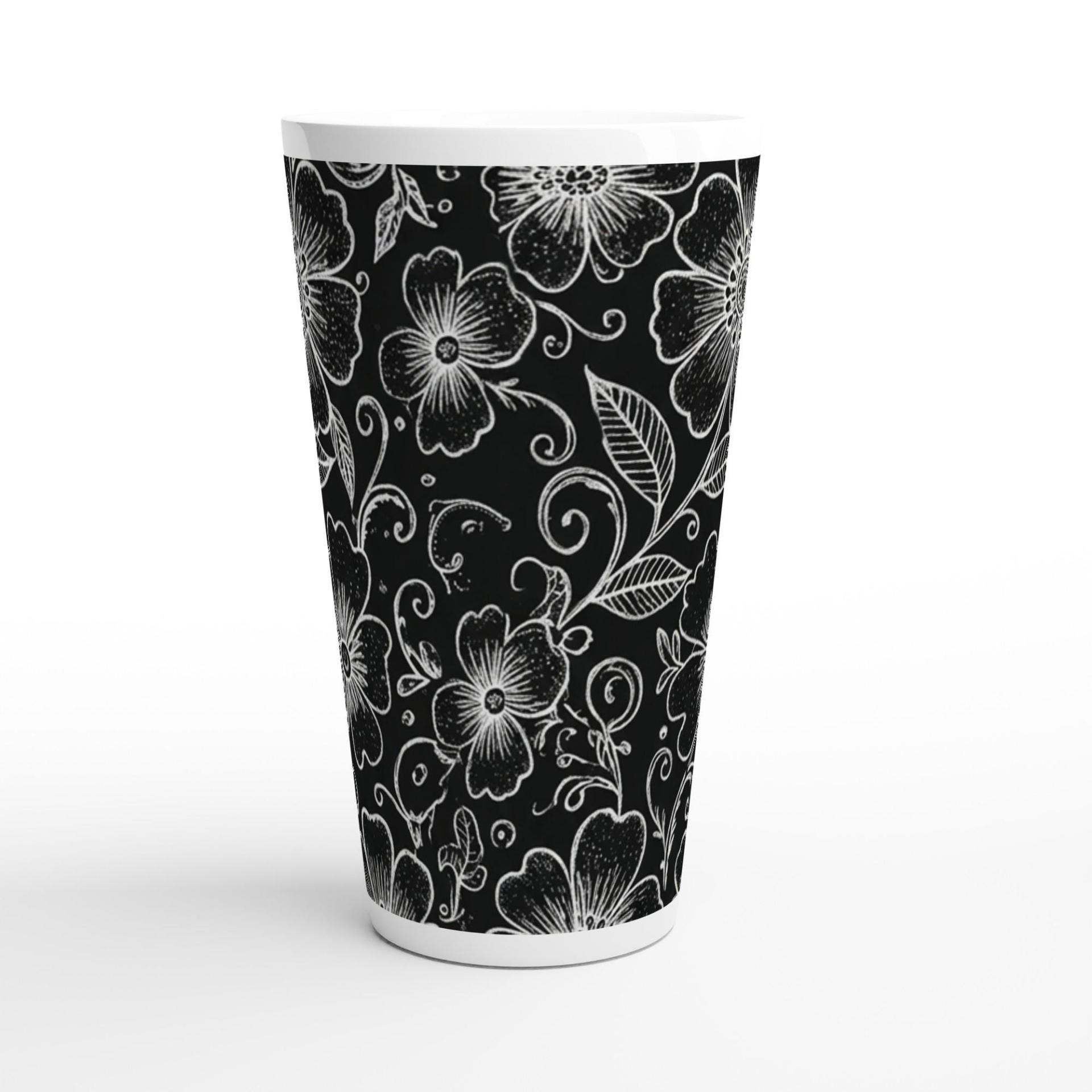 Latte 17oz Ceramic Mug - Coffee or Tea Cup, Extra Tall