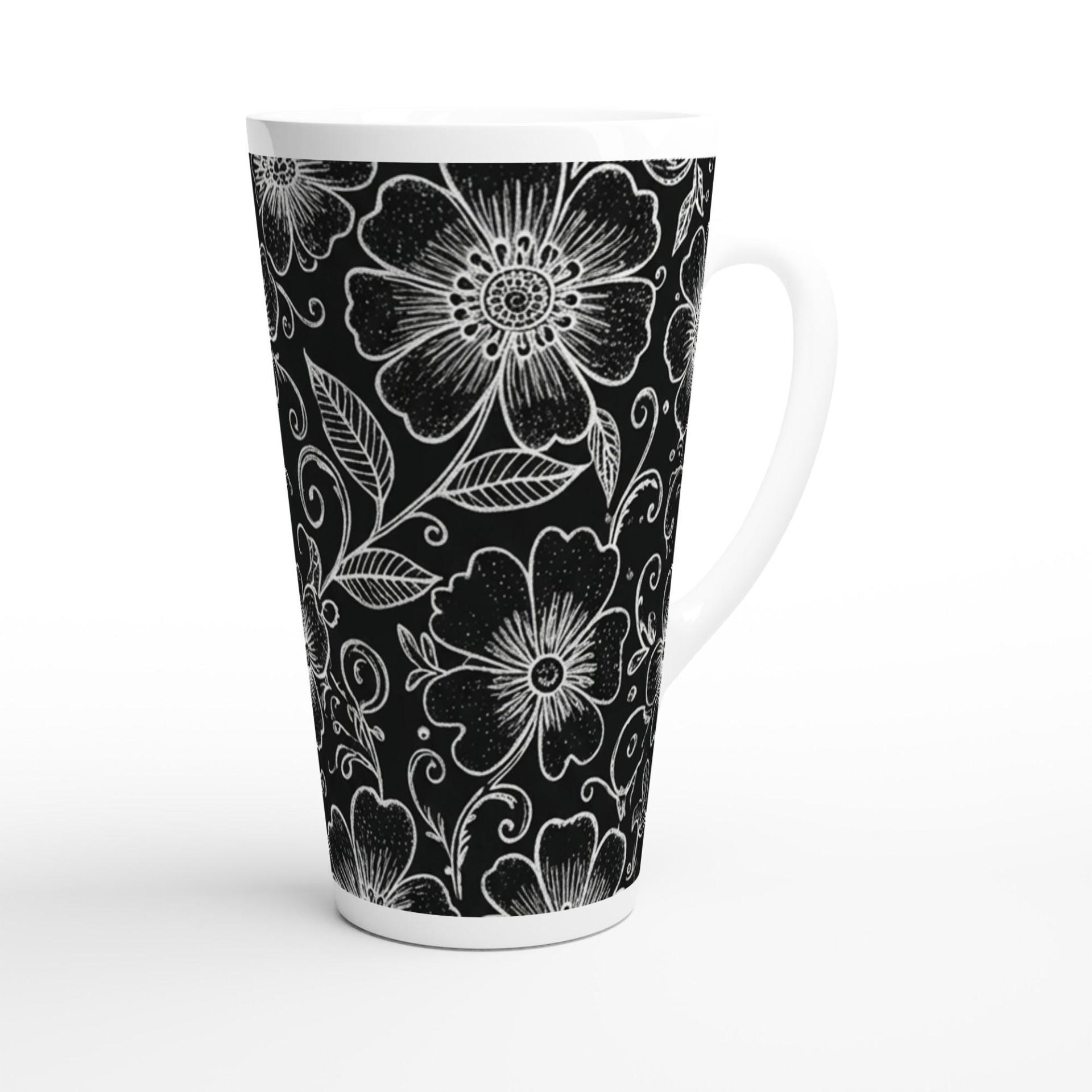 Latte 17oz Ceramic Mug - Coffee or Tea Cup, Extra Tall
