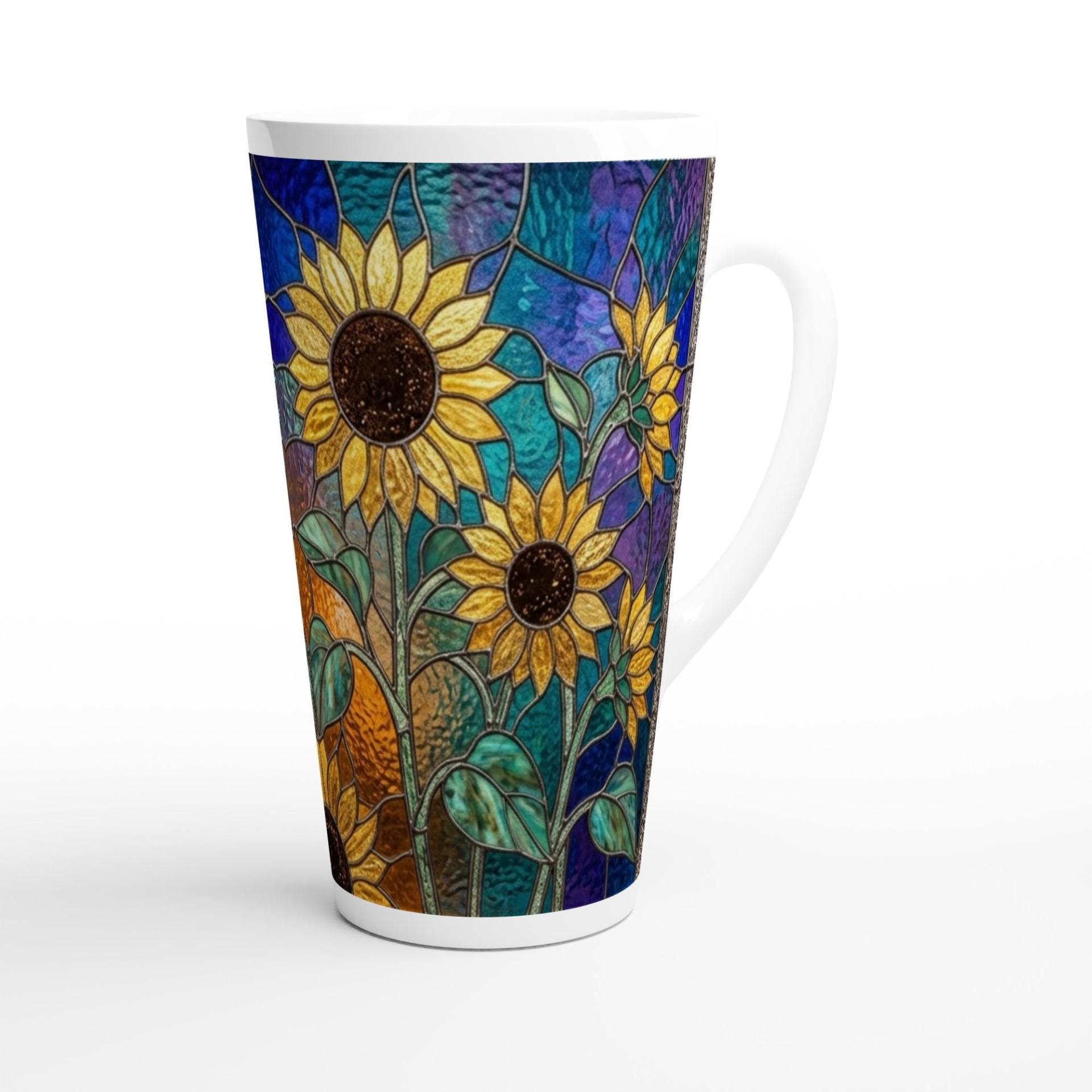 Latte 17oz Ceramic Mug - Coffee or Tea Cup, Extra Tall