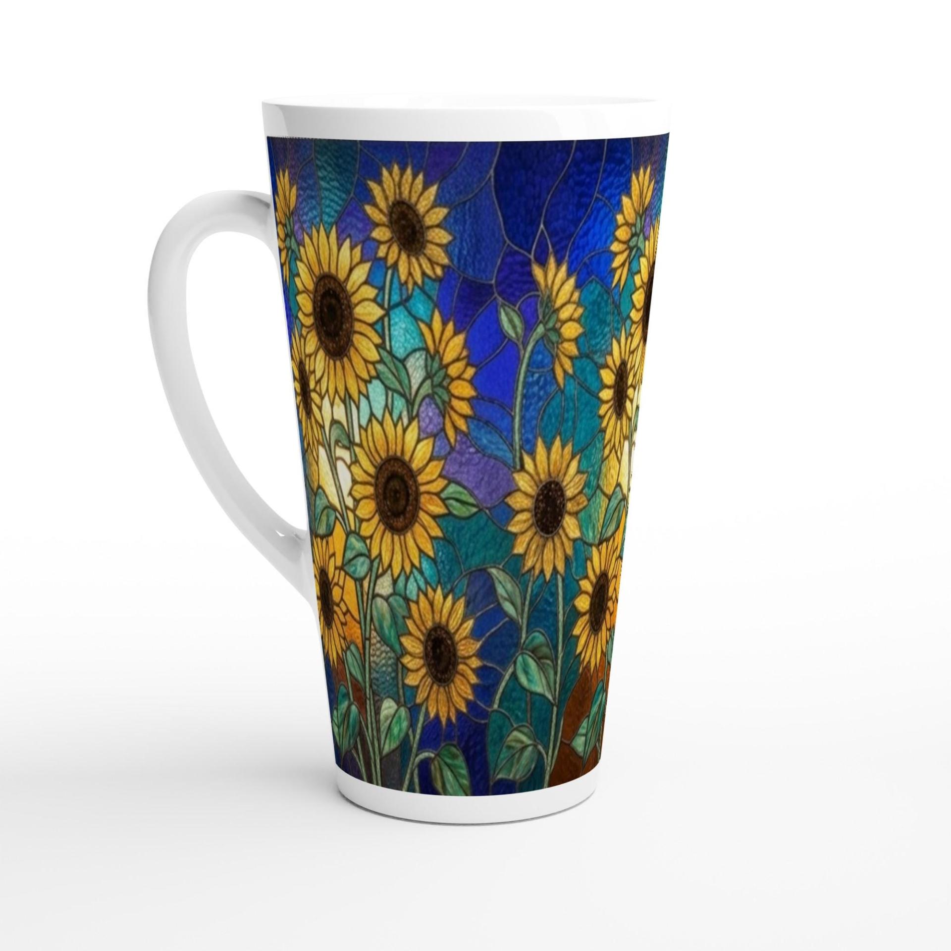 Latte 17oz Ceramic Mug - Coffee or Tea Cup, Extra Tall
