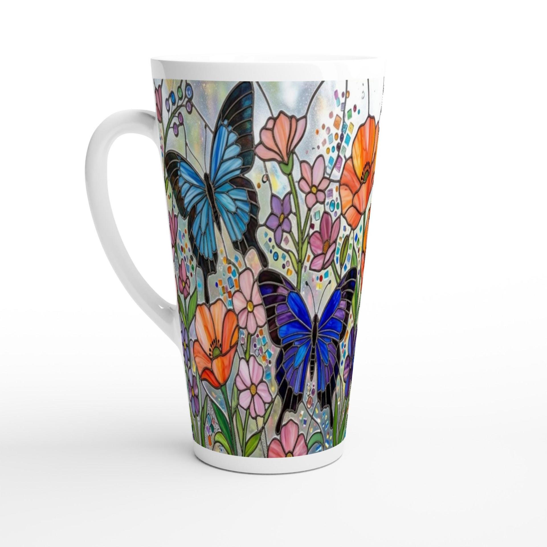 Latte 17oz Ceramic Mug - Coffee or Tea Cup, Extra Tall