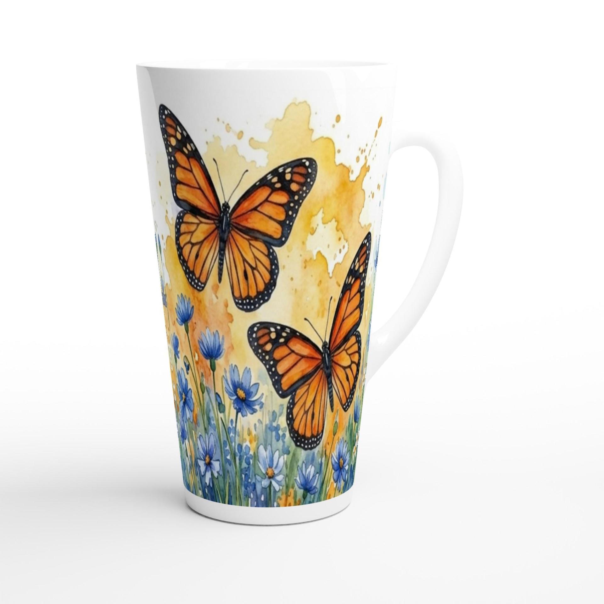 Latte 17oz Ceramic Mug - Coffee or Tea Cup, Extra Tall