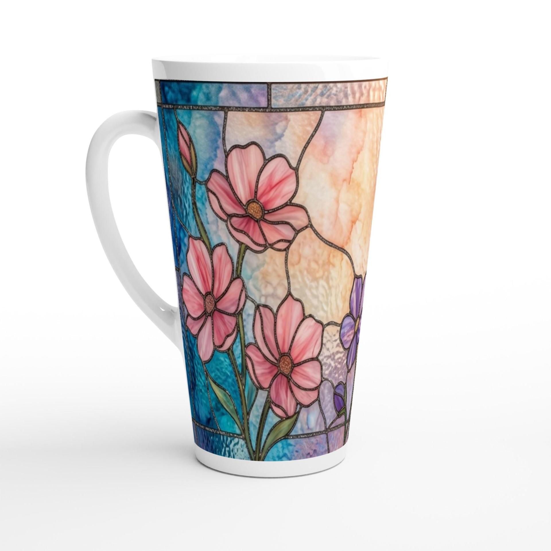 Latte 17oz Ceramic Mug - Coffee or Tea Cup, Extra Tall