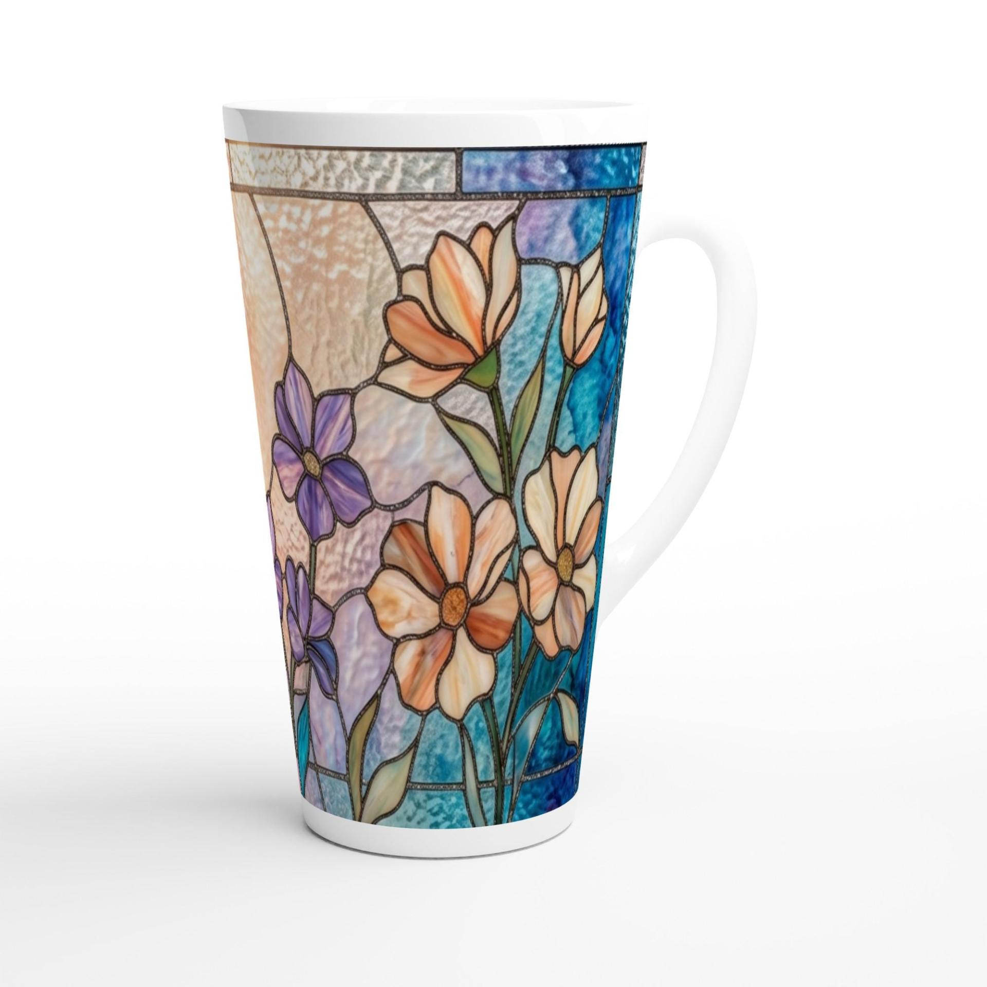 Latte 17oz Ceramic Mug - Coffee or Tea Cup, Extra Tall