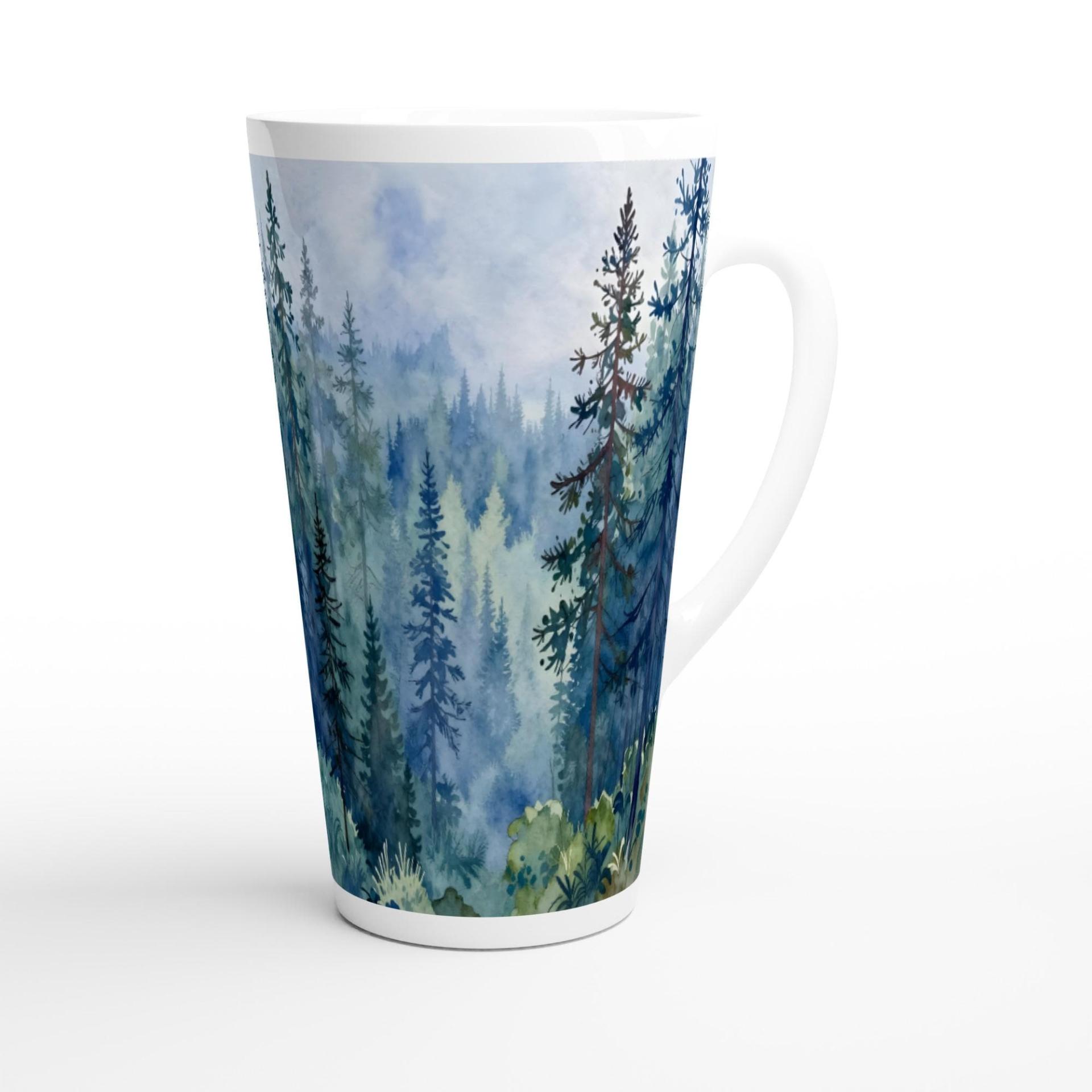 Latte 17oz Ceramic Mug - Coffee or Tea Cup, Extra Tall
