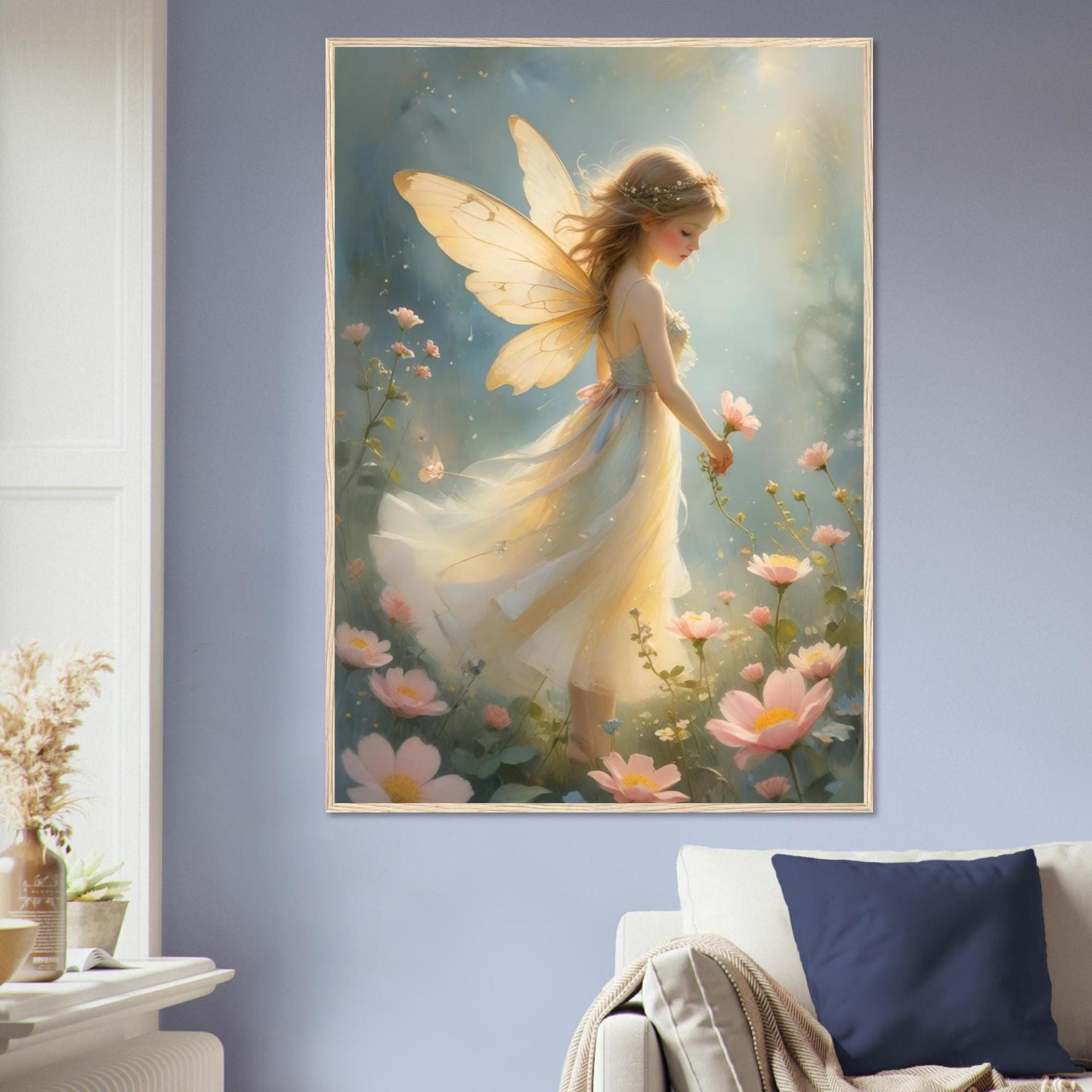 Fairy Print - Framed or Unframed - Original Art - Print on Paper