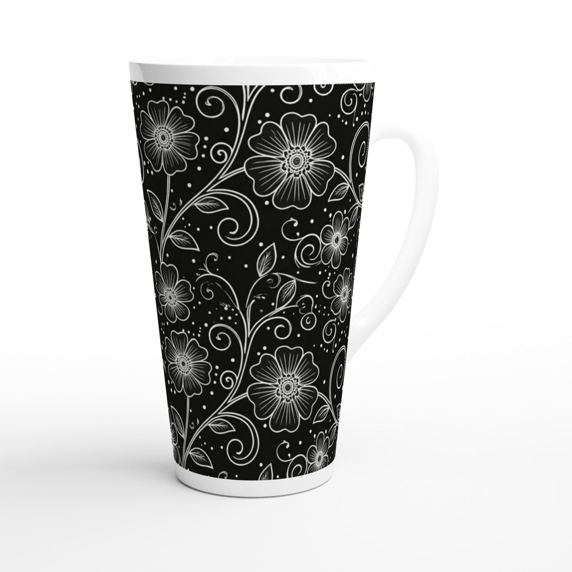 Latte 17oz Ceramic Mug - Coffee or Tea Cup, Extra Tall