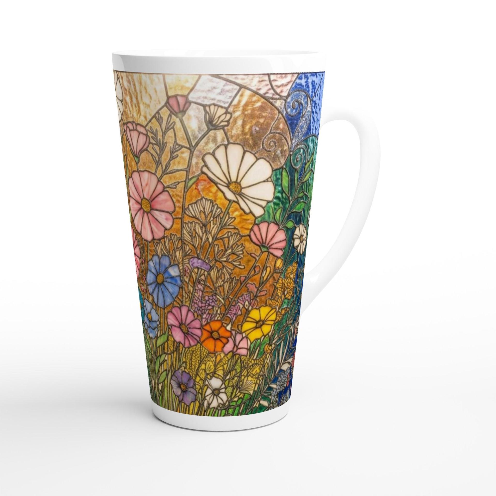 Latte 17oz Ceramic Mug - Coffee or Tea Cup, Extra Tall