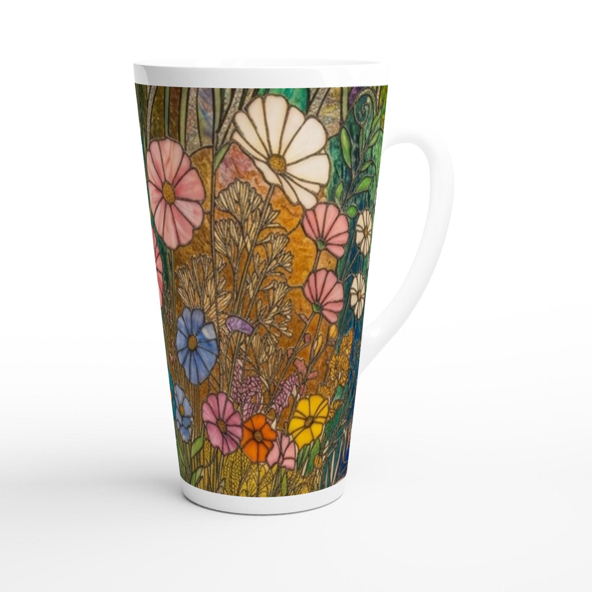 Latte 17oz Ceramic Mug - Coffee or Tea Cup, Extra Tall