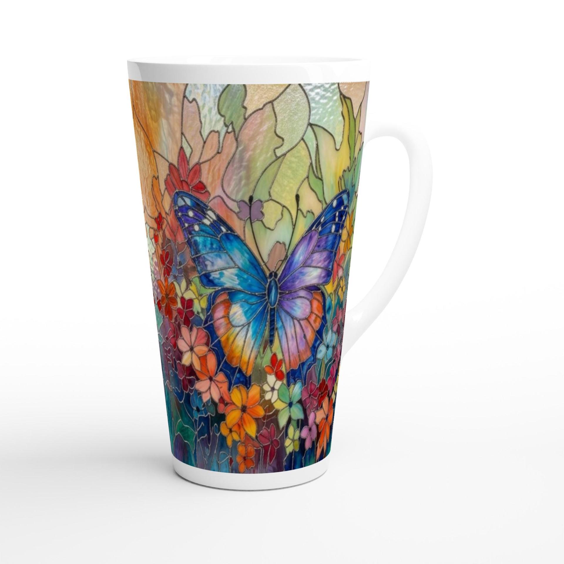 Latte 17oz Ceramic Mug - Coffee or Tea Cup, Extra Tall