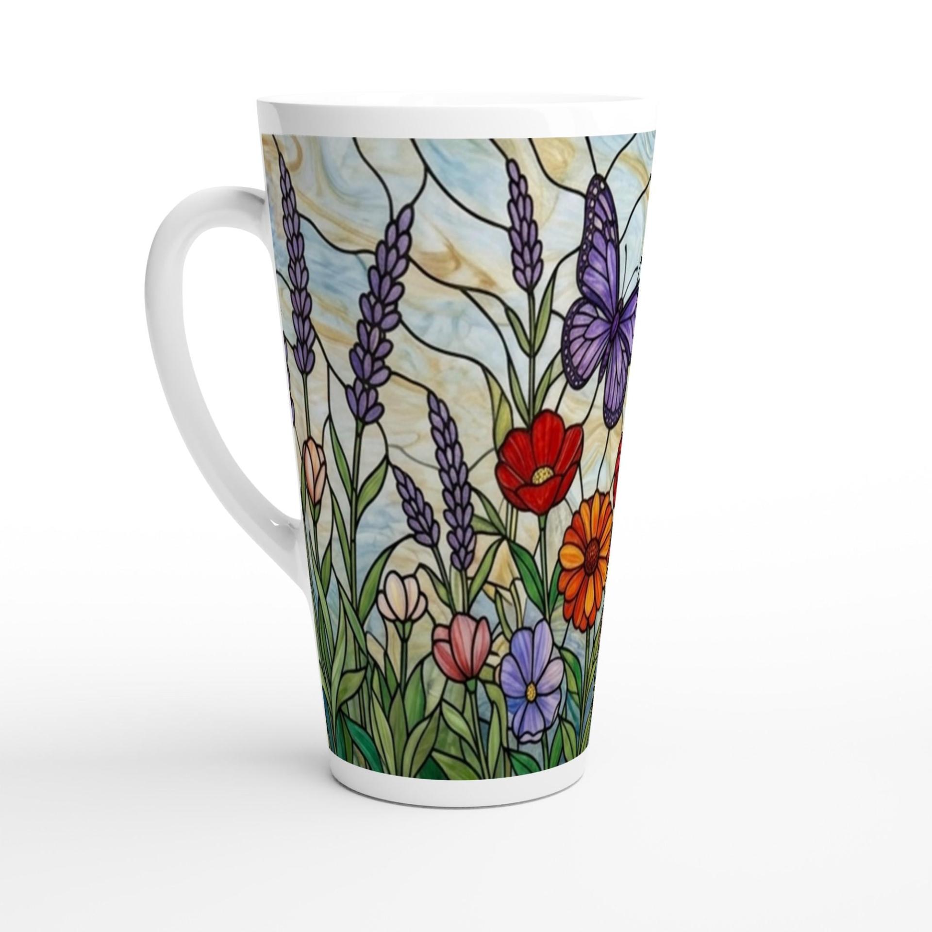 Latte 17oz Ceramic Mug - Coffee or Tea Cup, Extra Tall