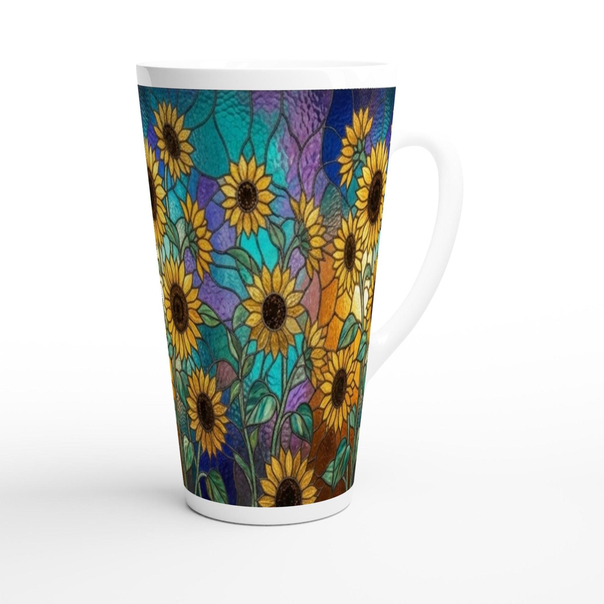 Latte 17oz Ceramic Mug - Coffee or Tea Cup, Extra Tall