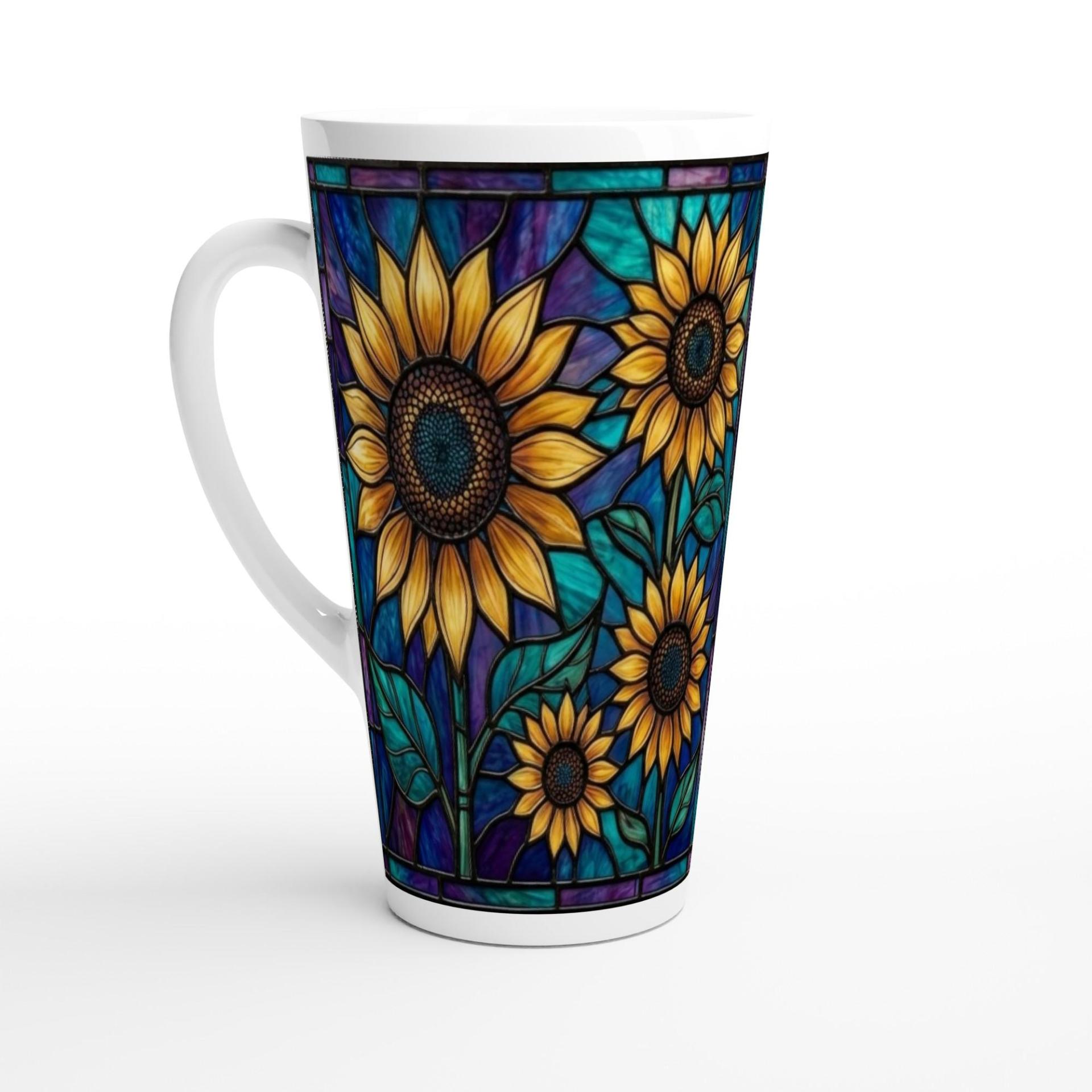 Latte 17oz Ceramic Mug - Coffee or Tea Cup, Extra Tall