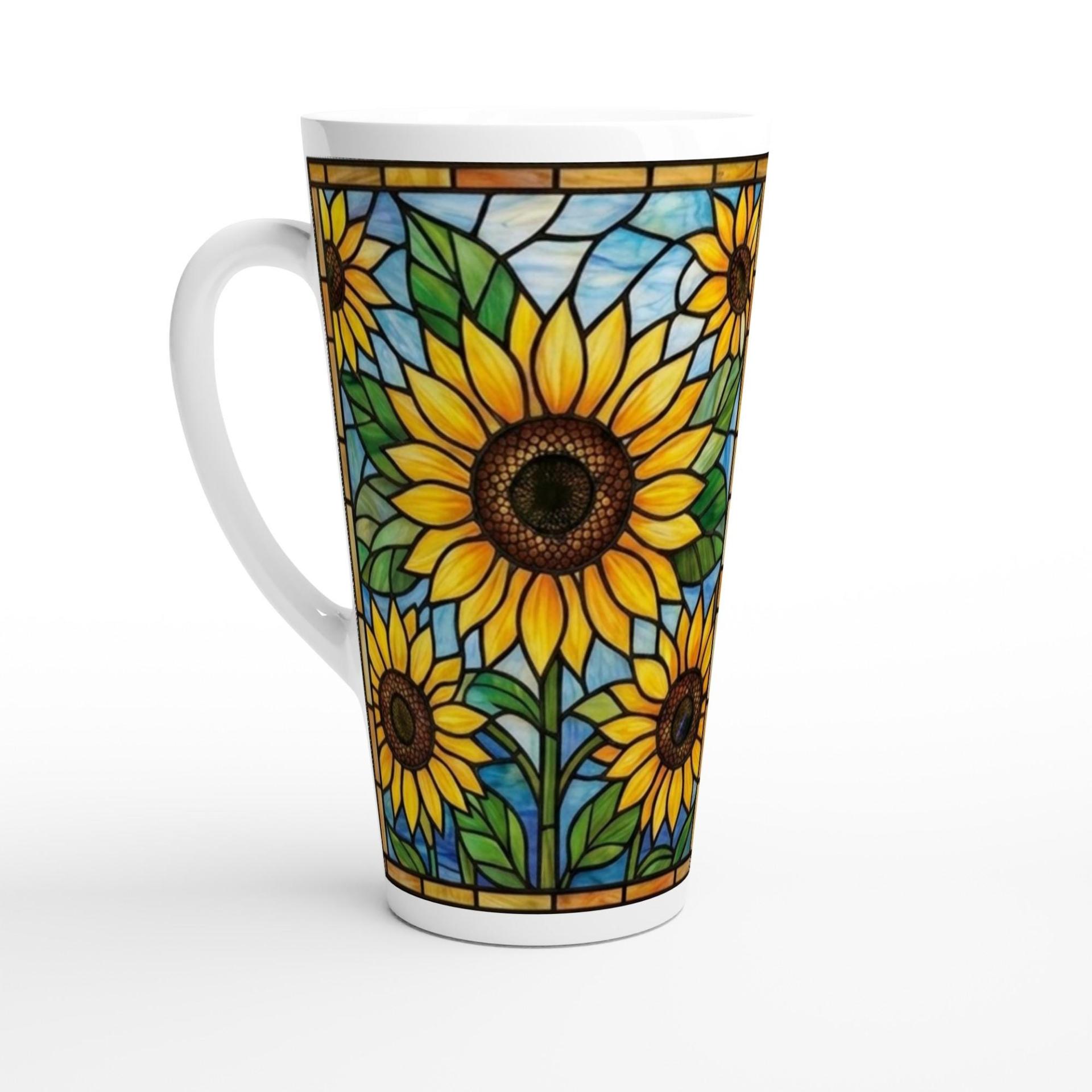 Latte 17oz Ceramic Mug - Coffee or Tea Cup, Extra Tall