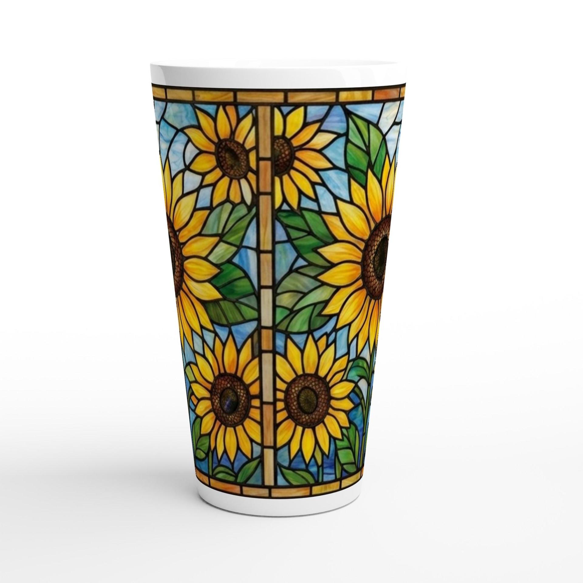 Latte 17oz Ceramic Mug - Coffee or Tea Cup, Extra Tall