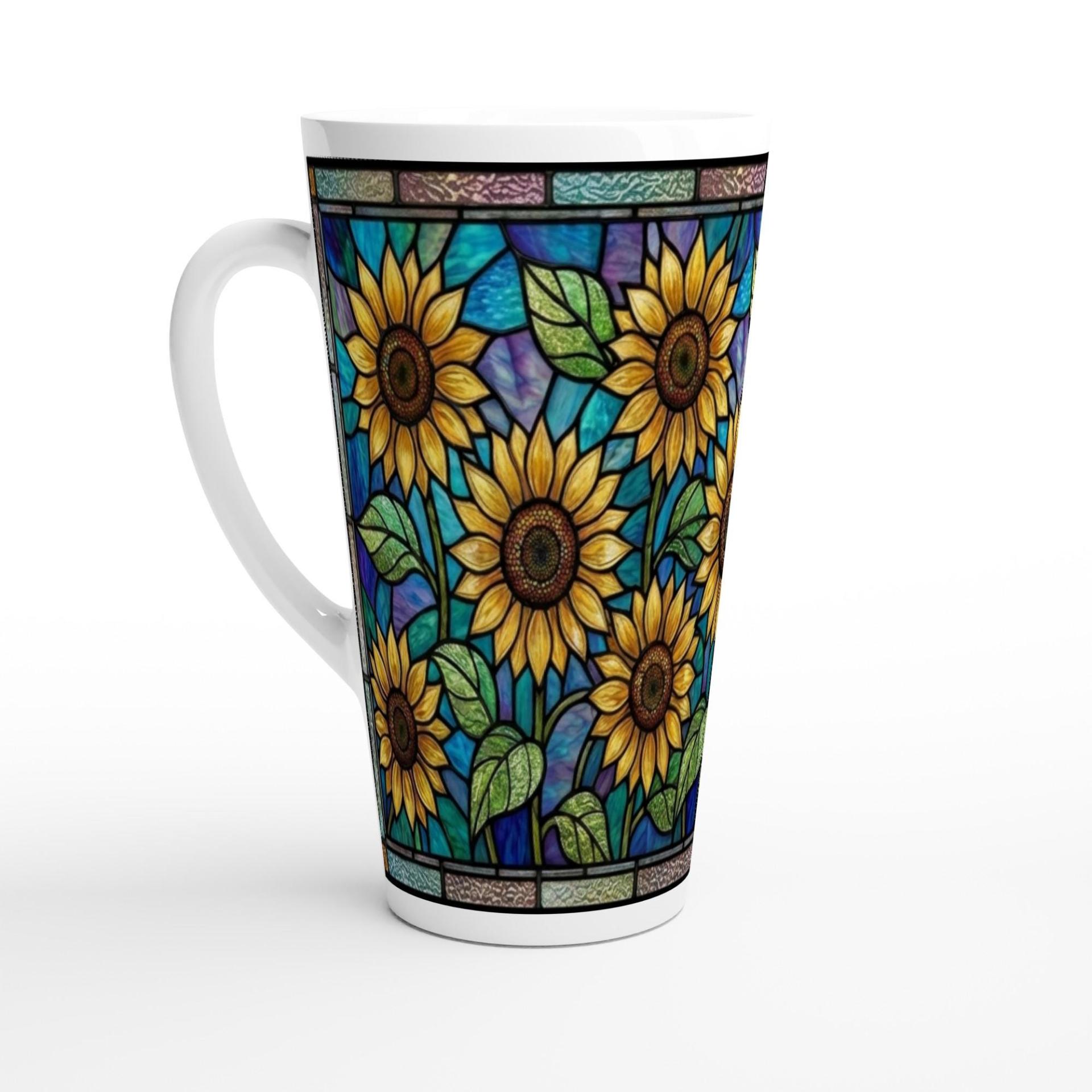 Latte 17oz Ceramic Mug - Coffee or Tea Cup, Extra Tall