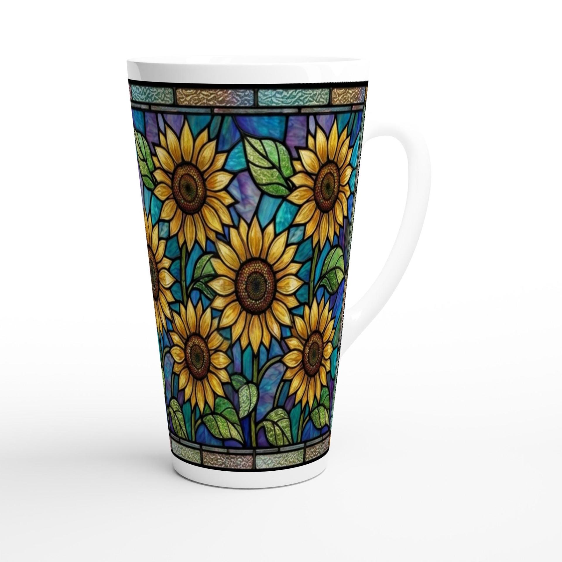 Latte 17oz Ceramic Mug - Coffee or Tea Cup, Extra Tall