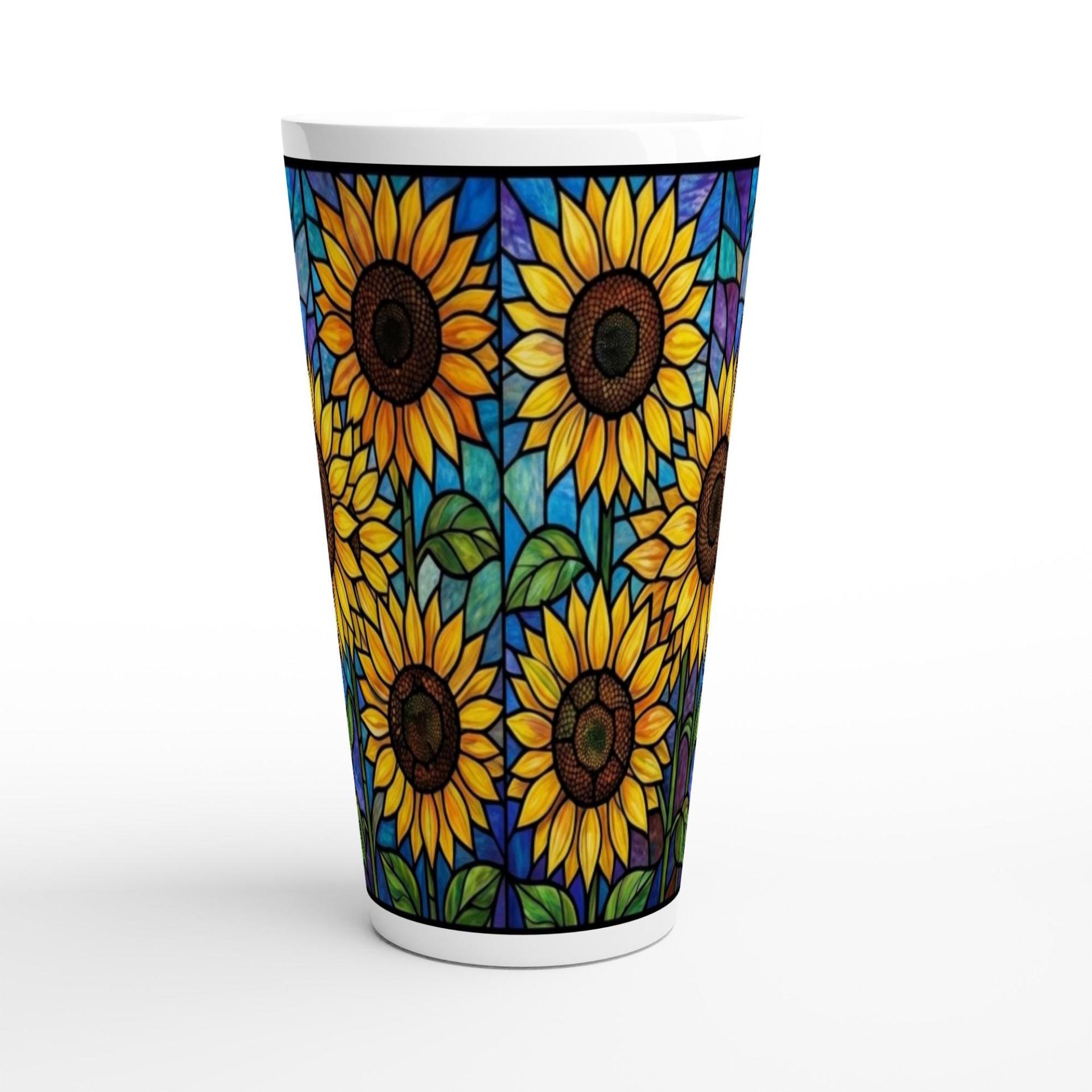 Latte 17oz Ceramic Mug - Coffee or Tea Cup, Extra Tall