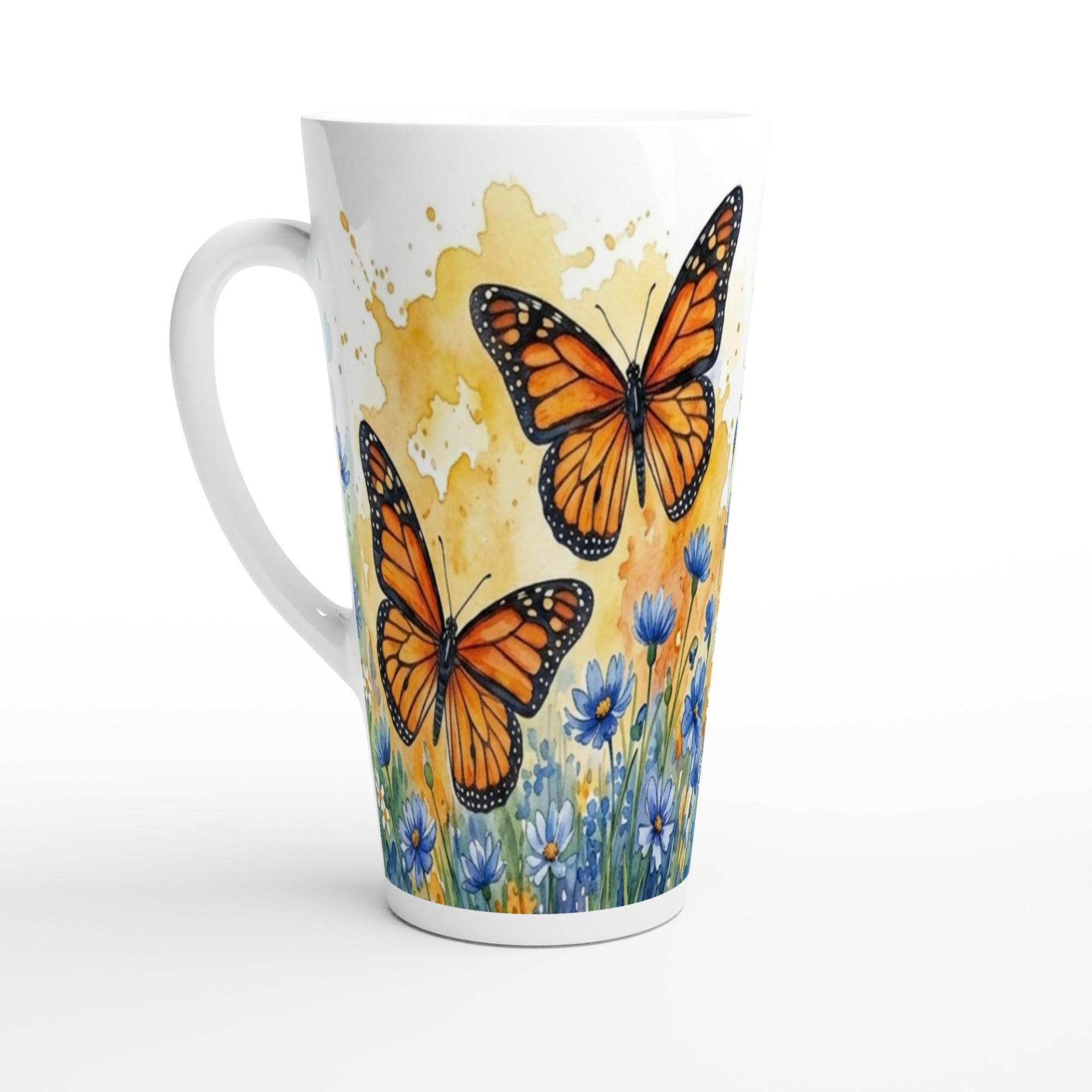 Latte 17oz Ceramic Mug - Coffee or Tea Cup, Extra Tall