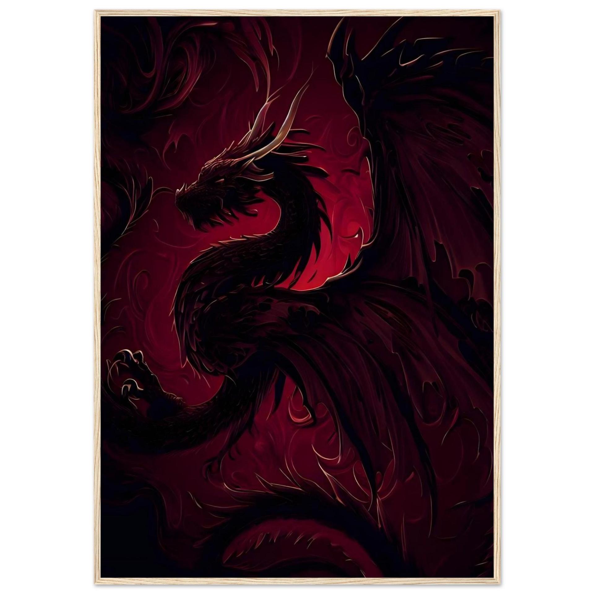 Dragon Print - Framed or Unframed - Original Art - Print on Paper