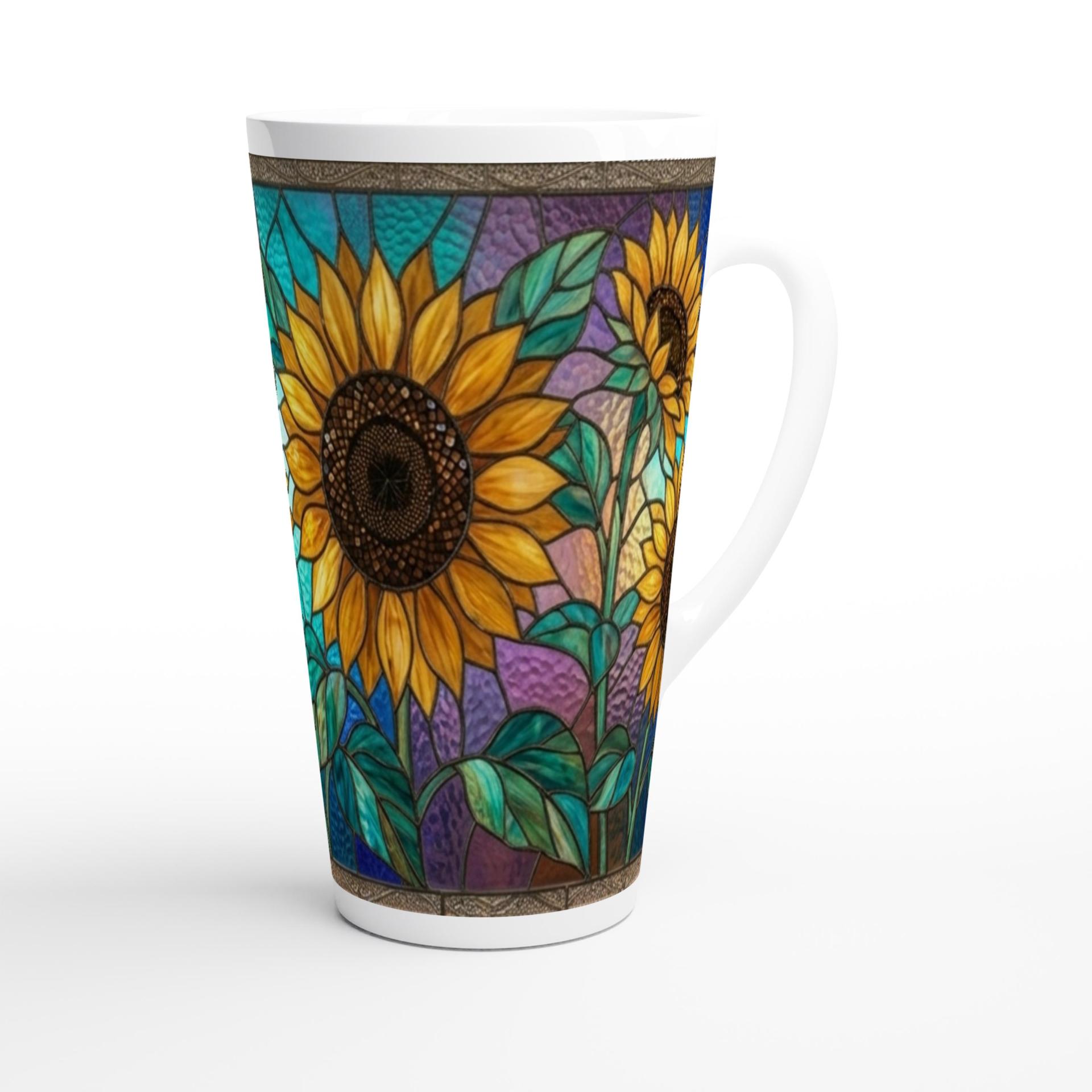 Latte 17oz Ceramic Mug - Coffee or Tea Cup, Extra Tall