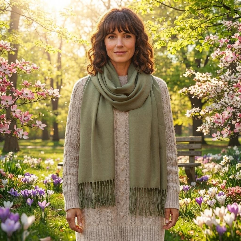 Rayon Pashmina, Blanket Shawl, Wide Scarf, Head Wrap