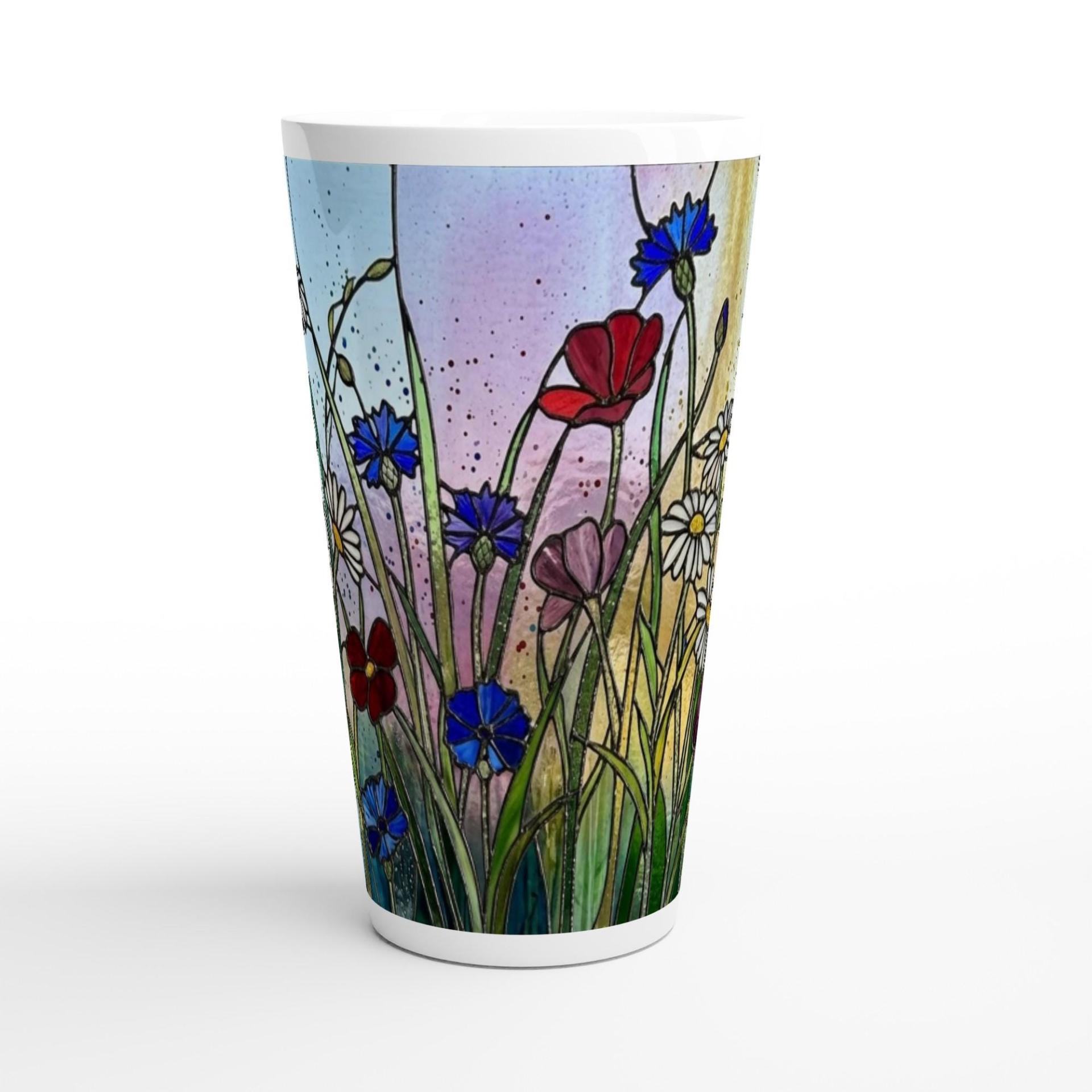 Latte 17oz Ceramic Mug - Coffee or Tea Cup, Extra Tall