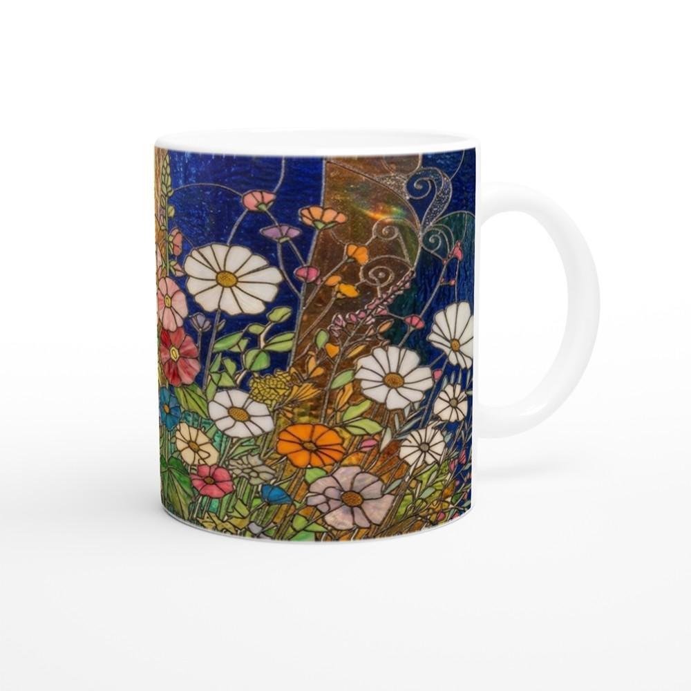 Floral Cups -  Large and Small Ceramic Mugs