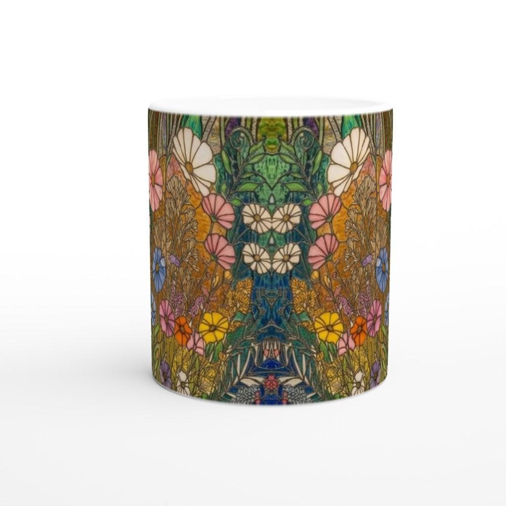 Floral Cups -  Large and Small Ceramic Mugs
